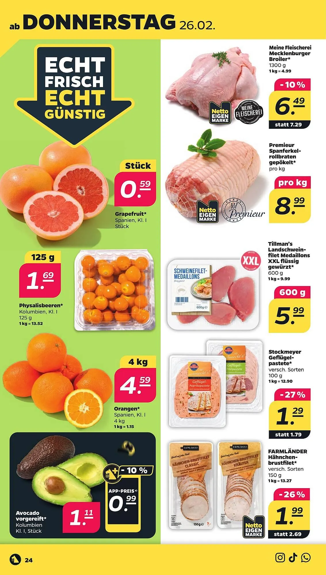 NETTO Prospekt von 23. Februar bis 28. Februar 2026 - Prospekt seite 30