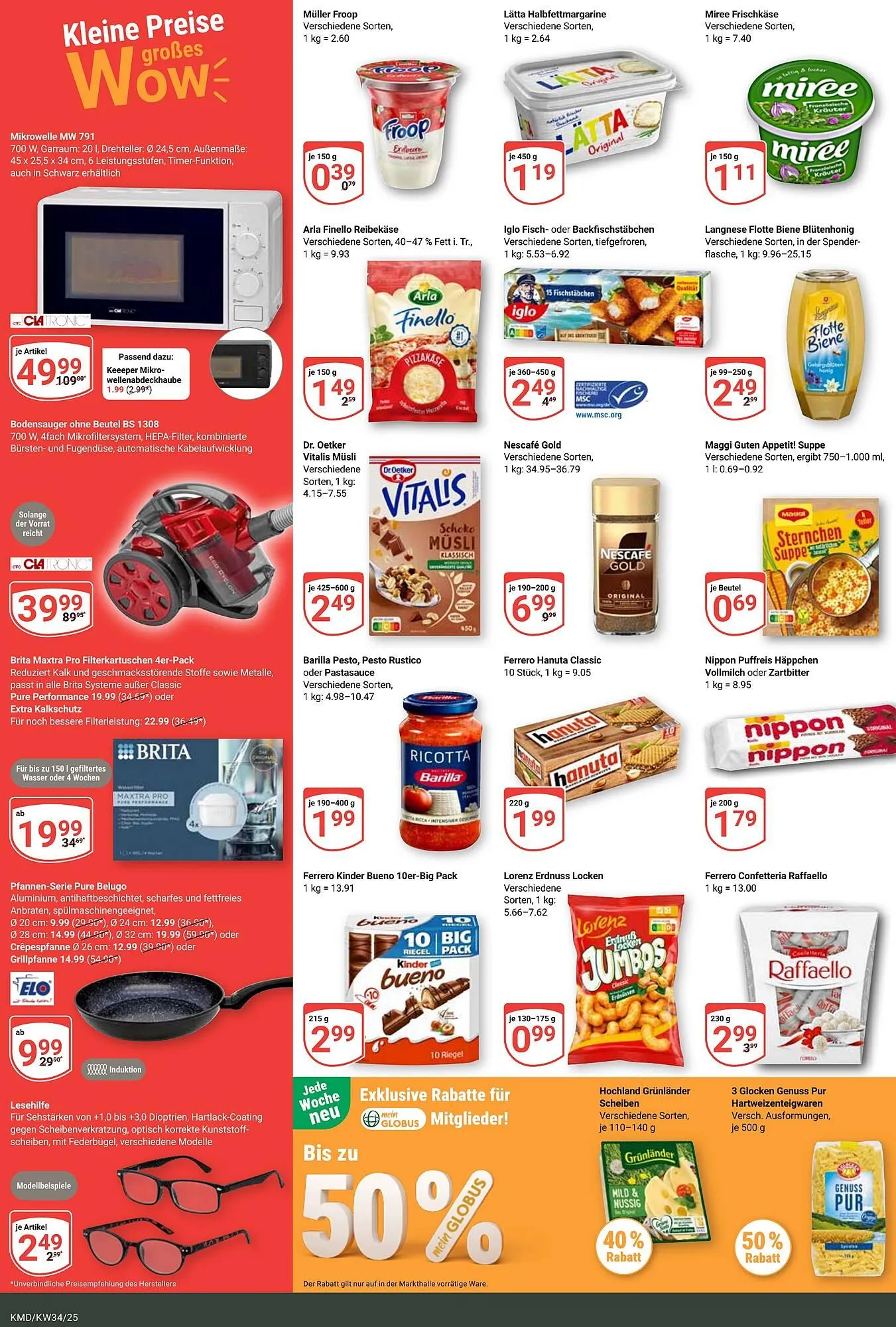 Globus Prospekt von 18. August bis 23. August 2025 - Prospekt seite 6