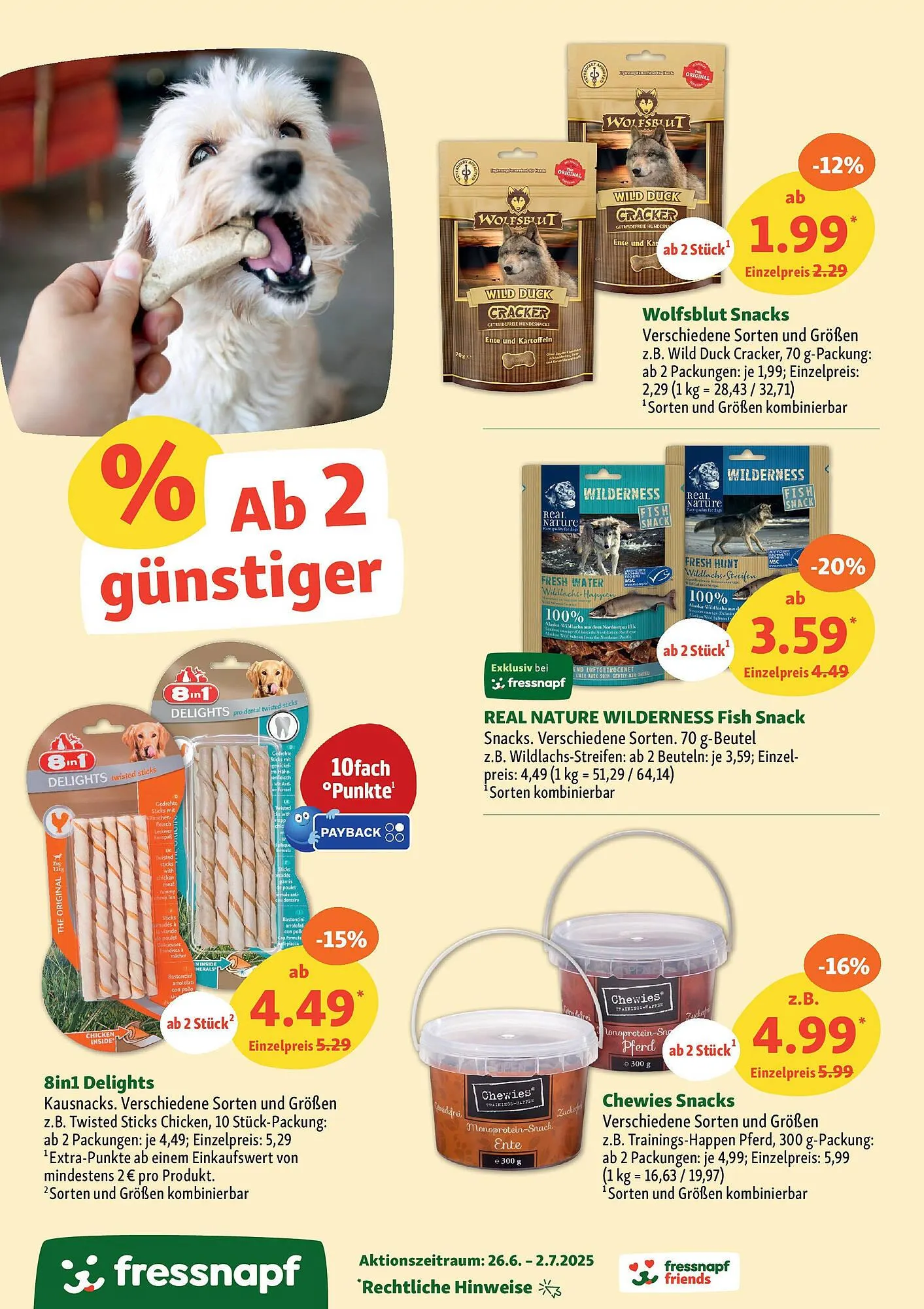 Fressnapf Prospekt von 26. Juni bis 2. Juli 2025 - Prospekt seite 10