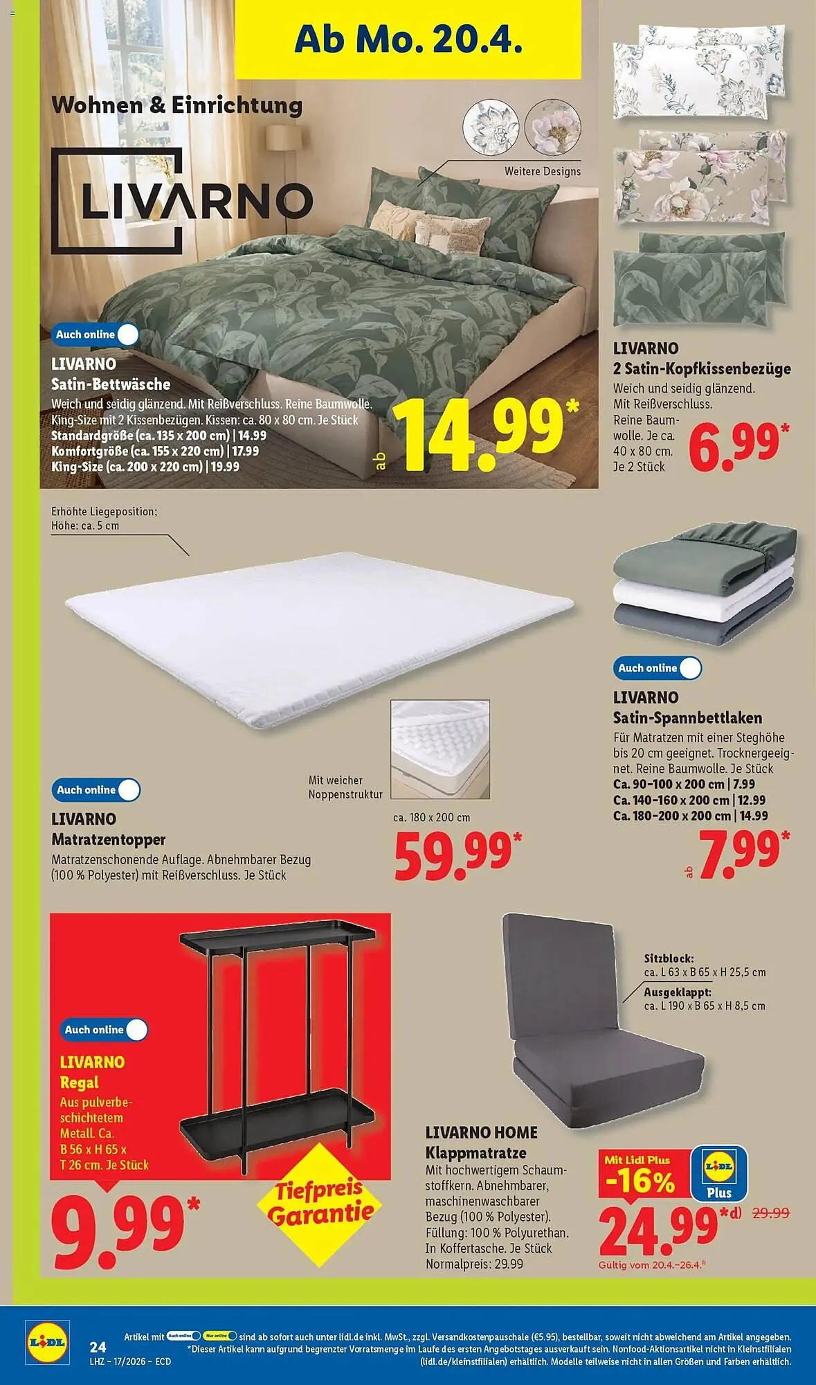 Lidl Prospekt von 20. April bis 25. April 2026 - Prospekt seite 12