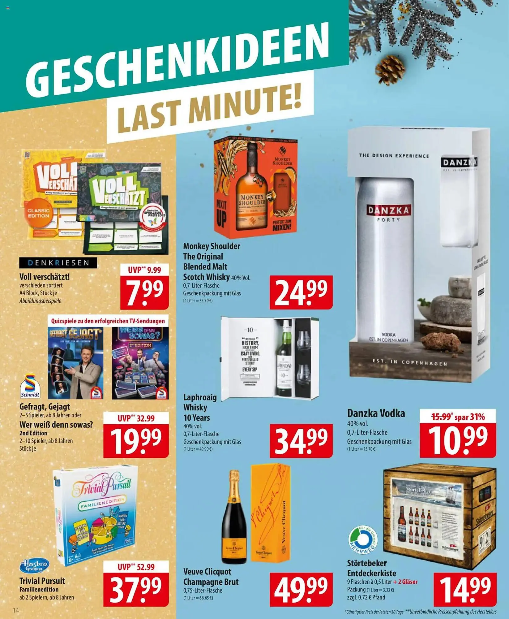 Famila Nord Ost Prospekt von 15. Dezember bis 20. Dezember 2025 - Prospekt seite 14