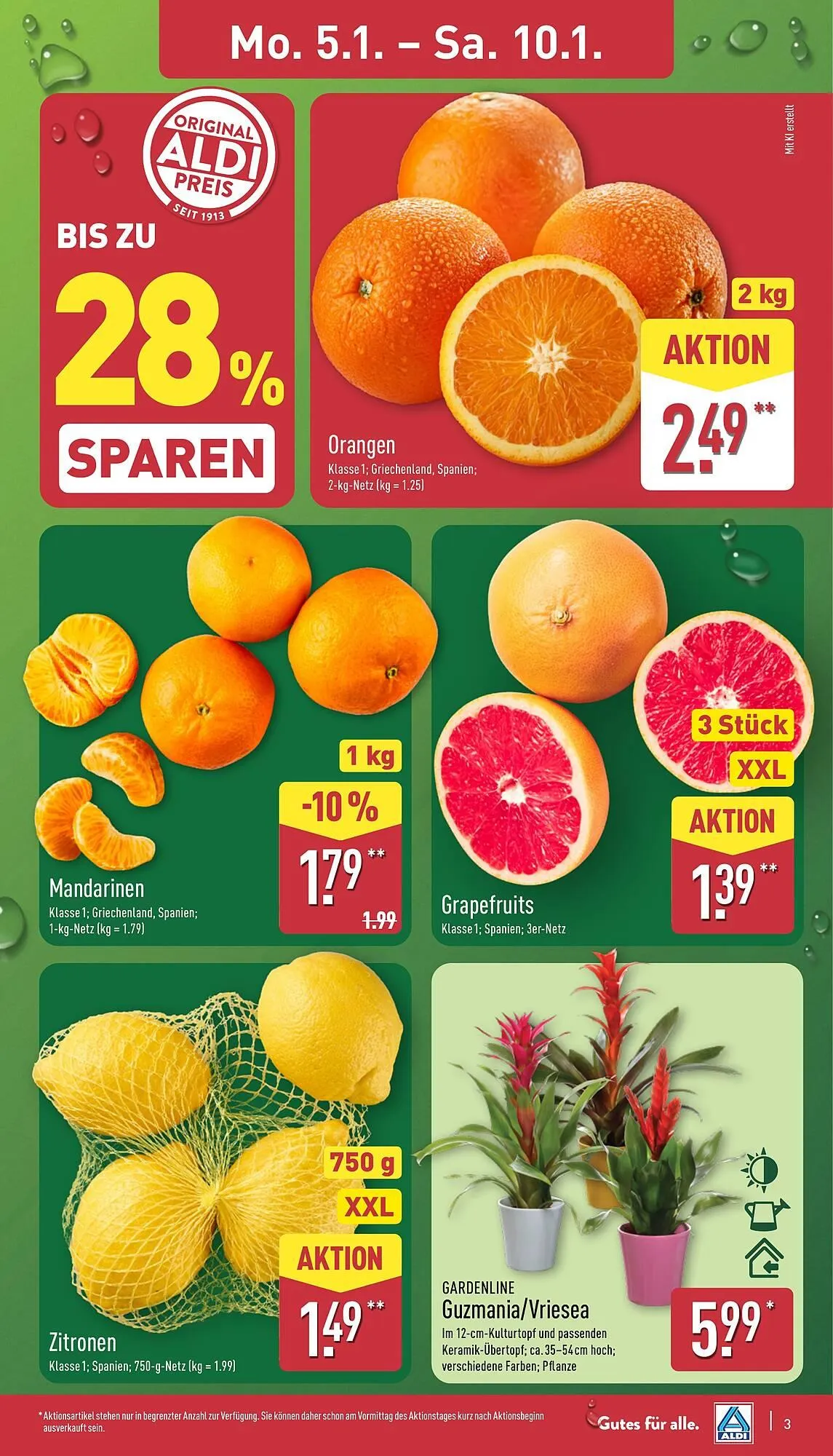 Aldi Nord Prospekt von 5. Januar bis 10. Januar 2026 - Prospekt seite 3