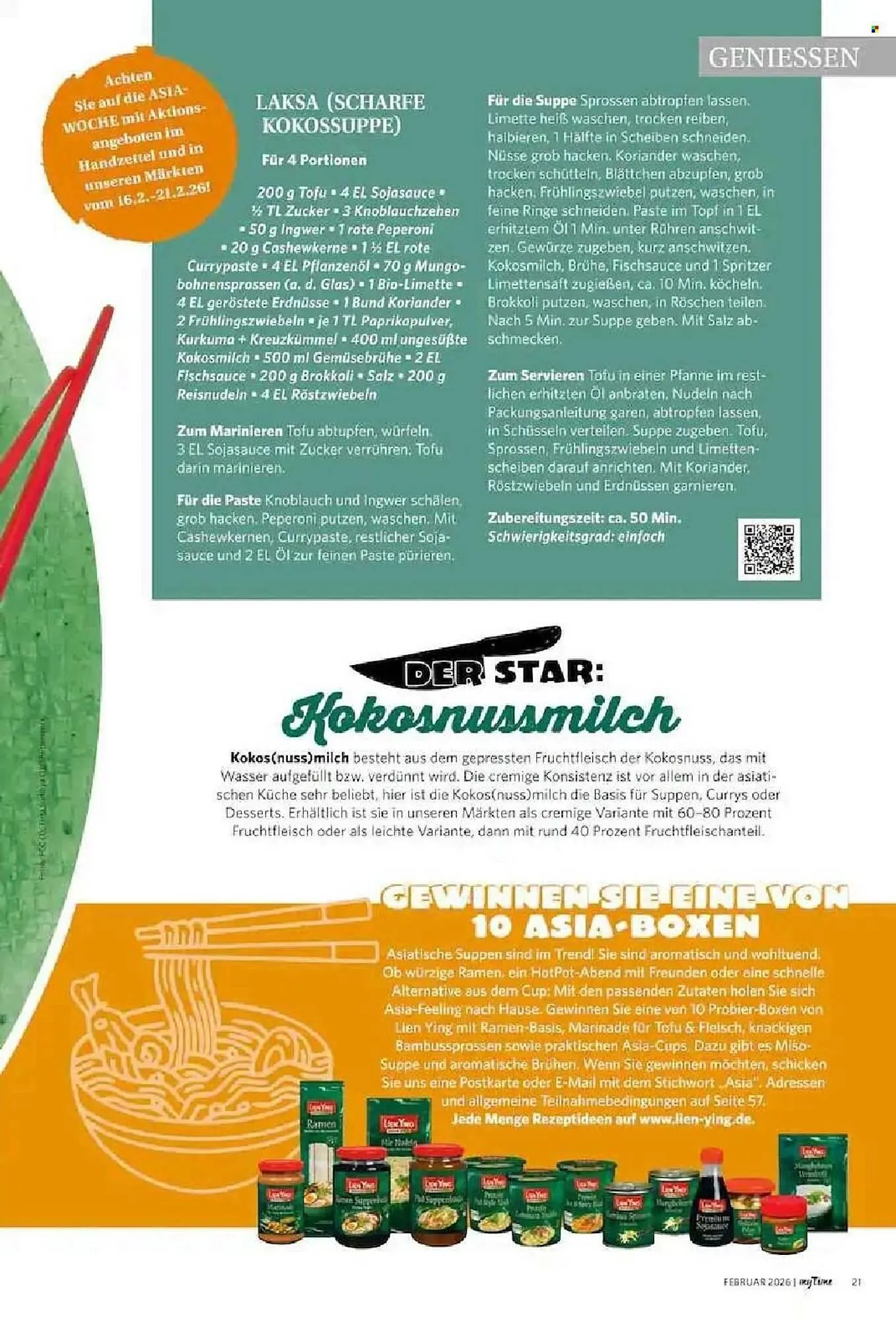 Combi Magazine von 1. Februar bis 28. Februar 2026 - Prospekt seite 21