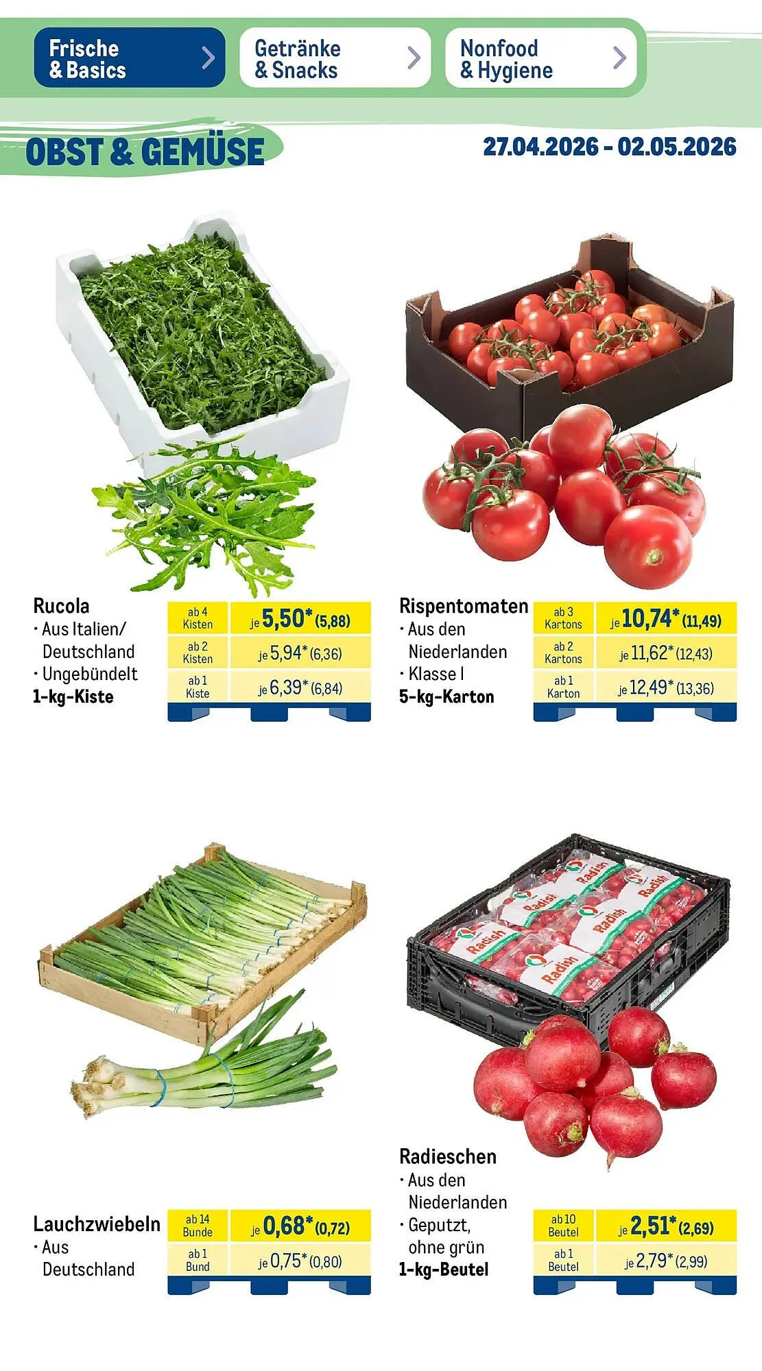 METRO Prospekt von 26. April bis 2. Mai 2026 - Prospekt seite 10