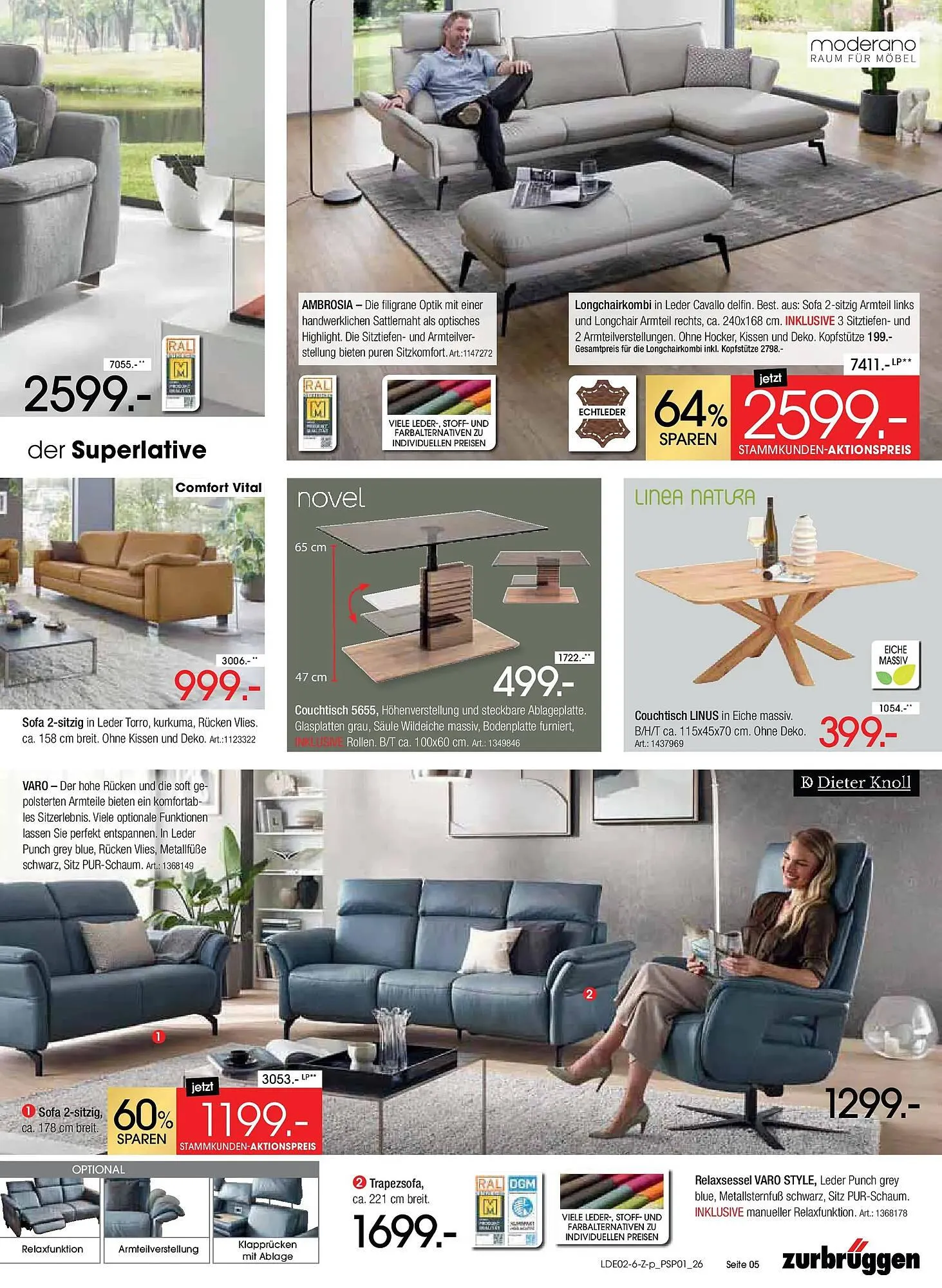 Zurbrüggen Prospekt von 20. Februar bis 28. März 2026 - Prospekt seite 5