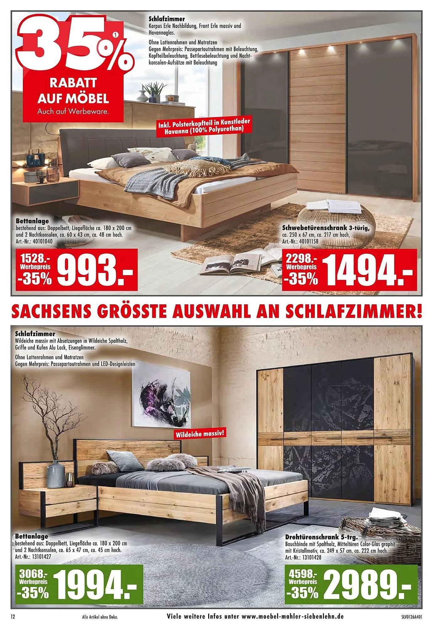 Möbel Mahler Katalog von 7. Januar bis 13. Januar 2026 - Prospekt seite 12