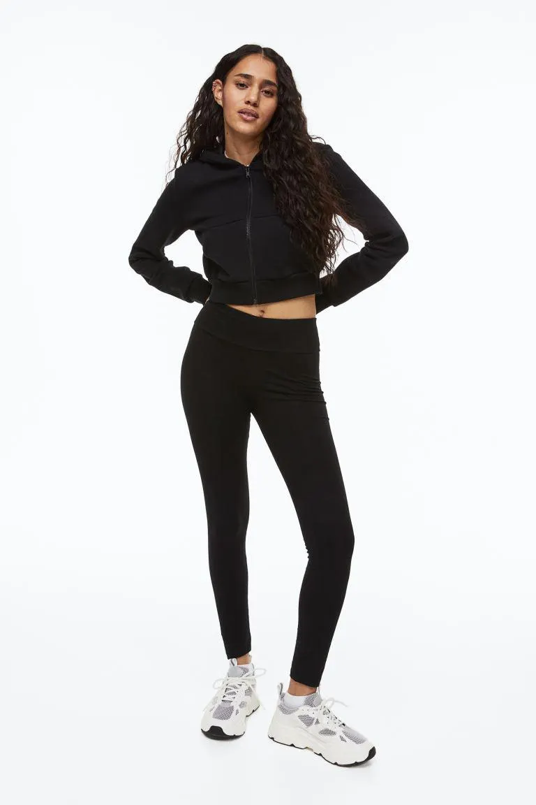 Leggings mit hohem Bund