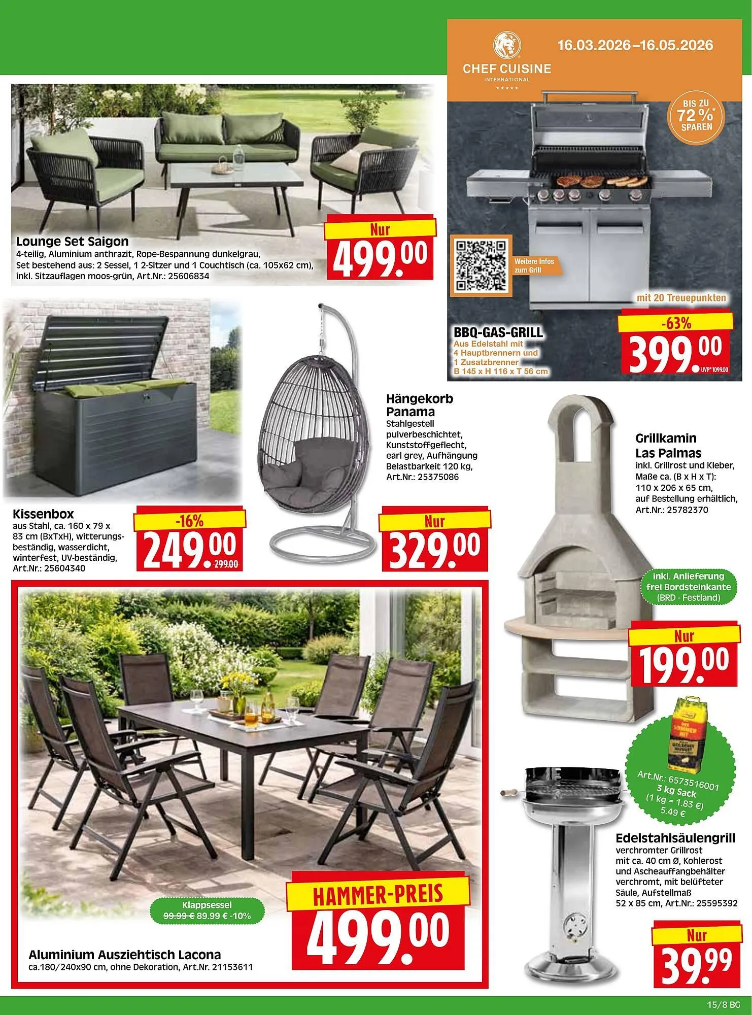 Herkules Baumarkt Prospekt von 7. April bis 11. April 2026 - Prospekt seite 8