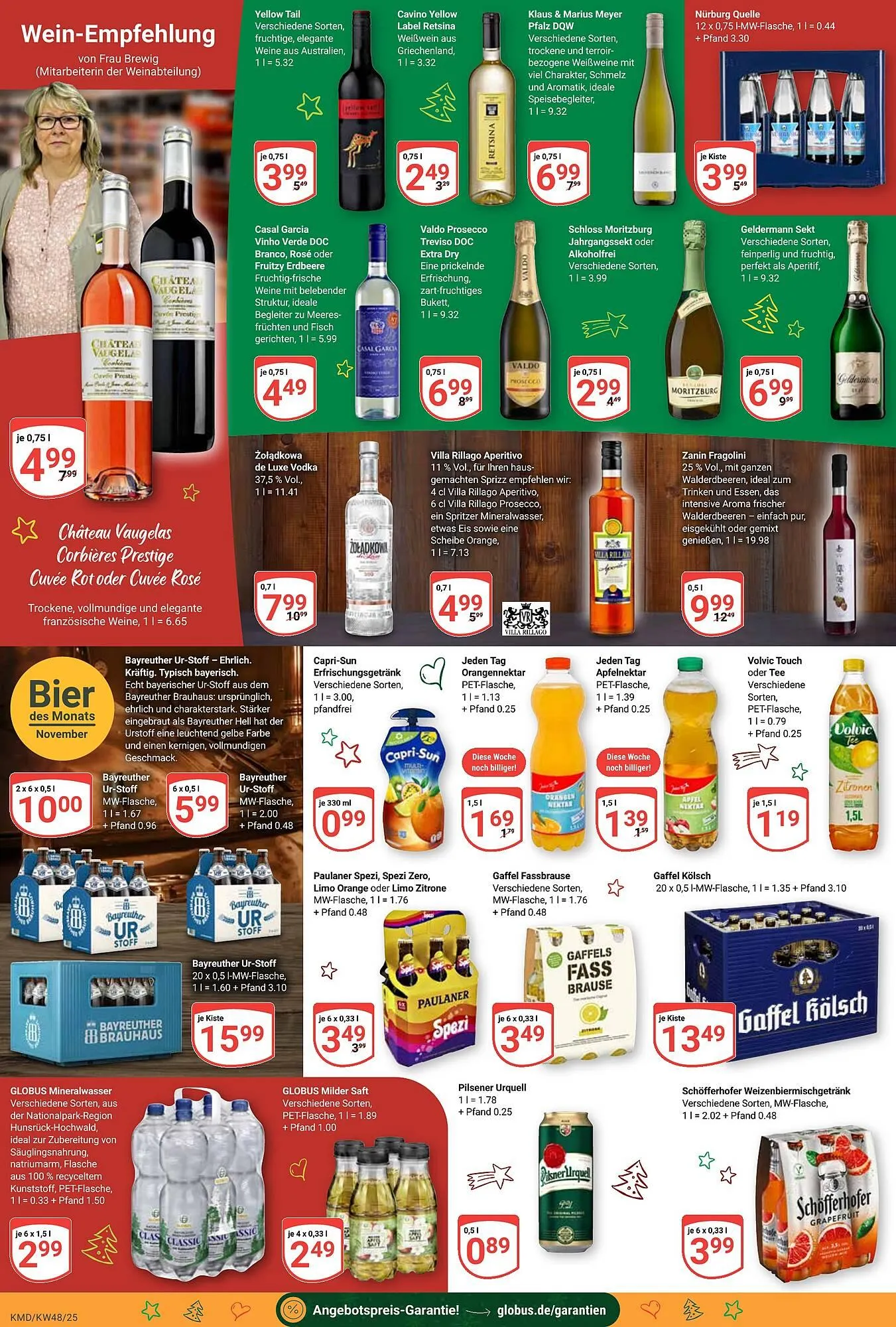 Globus Prospekt von 24. November bis 29. November 2025 - Prospekt seite 16
