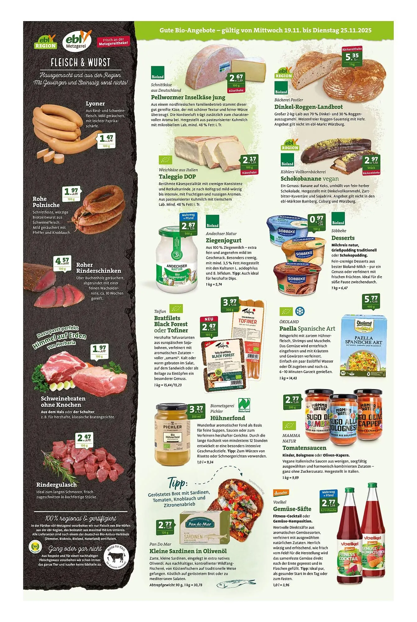 Ebl Naturkost Prospekt von 19. November bis 25. November 2025 - Prospekt seite 2