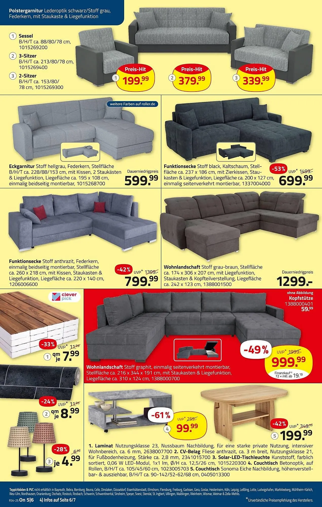 ROLLER Prospekt von 17. August bis 30. August 2025 - Prospekt seite 8