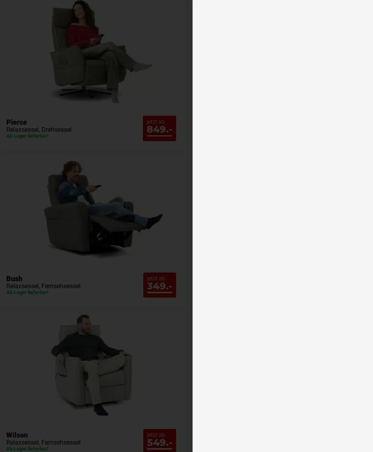 Seats and Sofas Aktueller Prospekt von 20. Oktober bis 29. Oktober 2025 - Prospekt seite 13