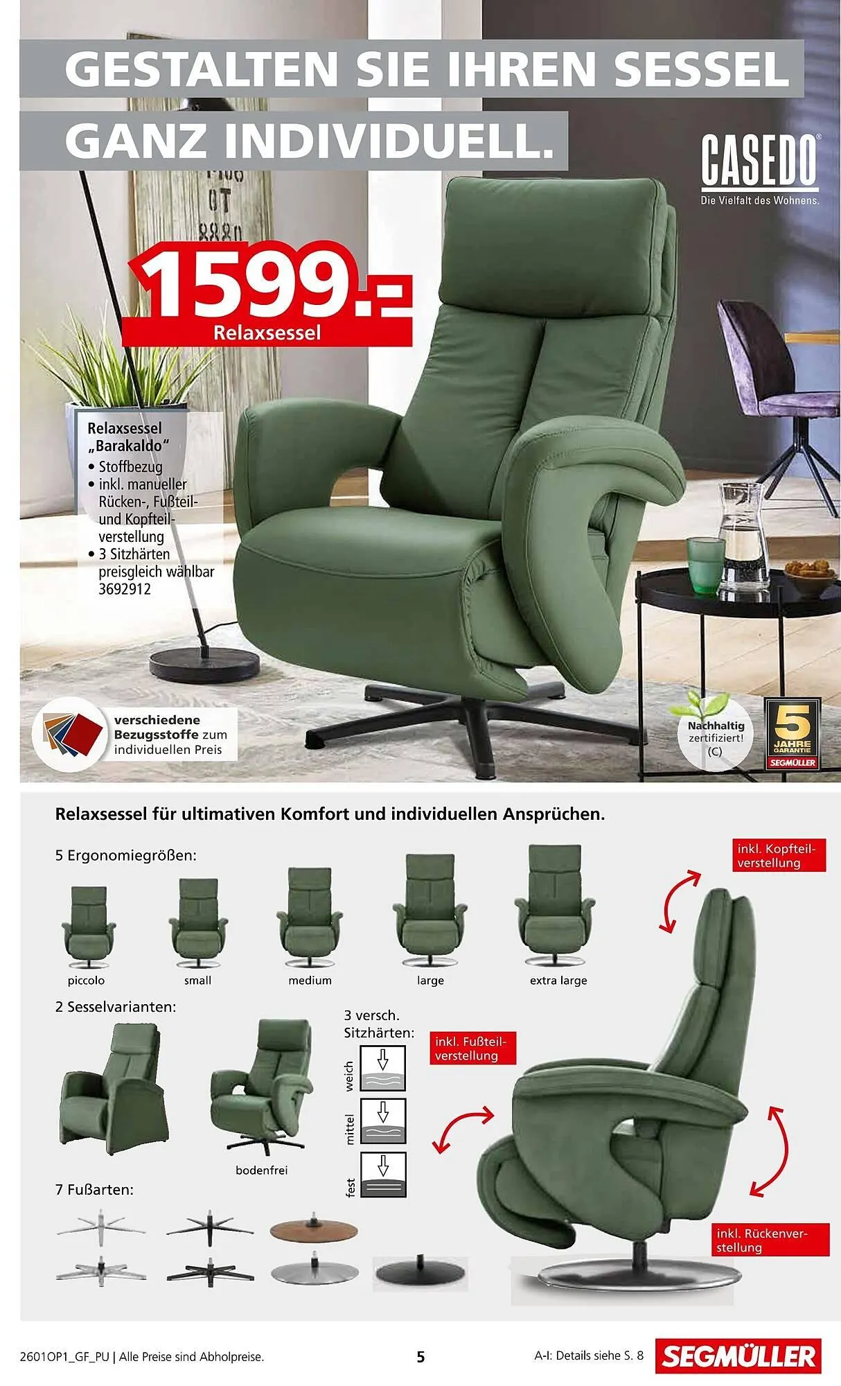 Segmüller Prospekt von 29. Dezember bis 29. März 2026 - Prospekt seite 5