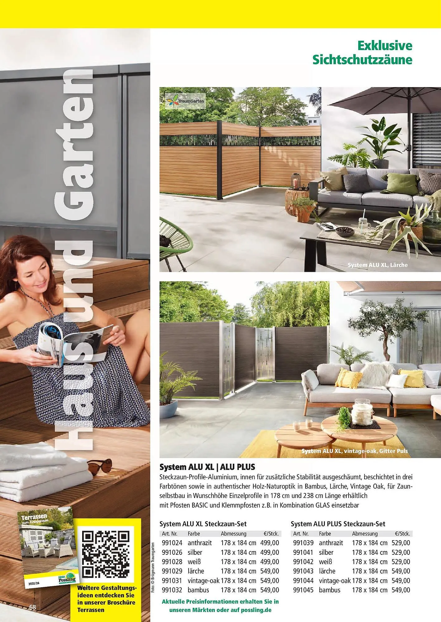 Holz Possling Prospekt von 31. März bis 30. Juni 2025 - Prospekt seite 68