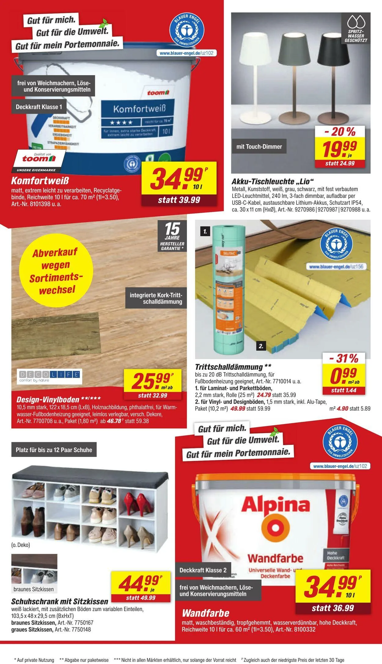 toom Baumarkt Aktueller Prospekt von 15. September bis 29. September 2025 - Prospekt seite 22