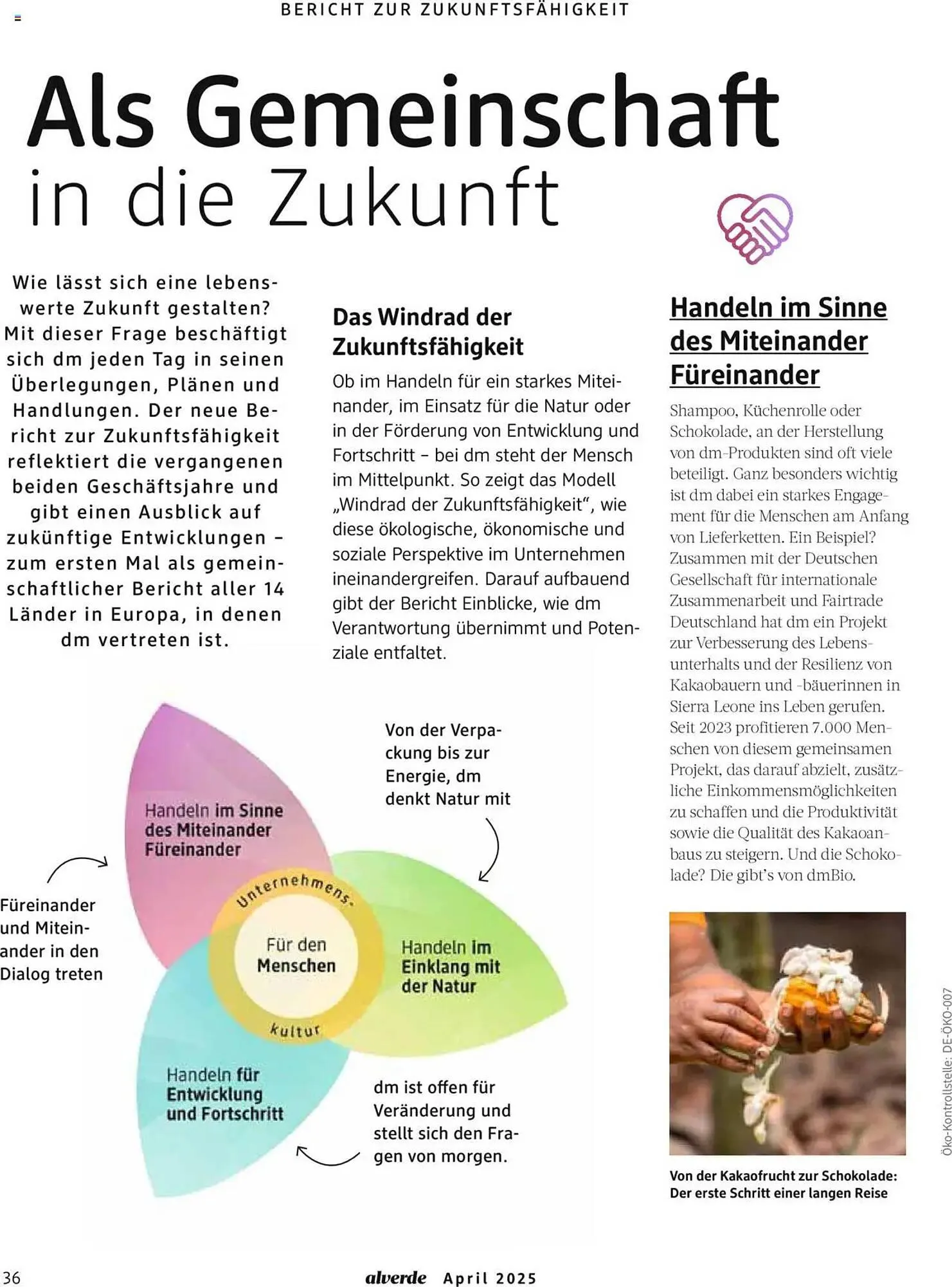 dm drogerie Prospekt von 1. April bis 30. April 2025 - Prospekt seite 36