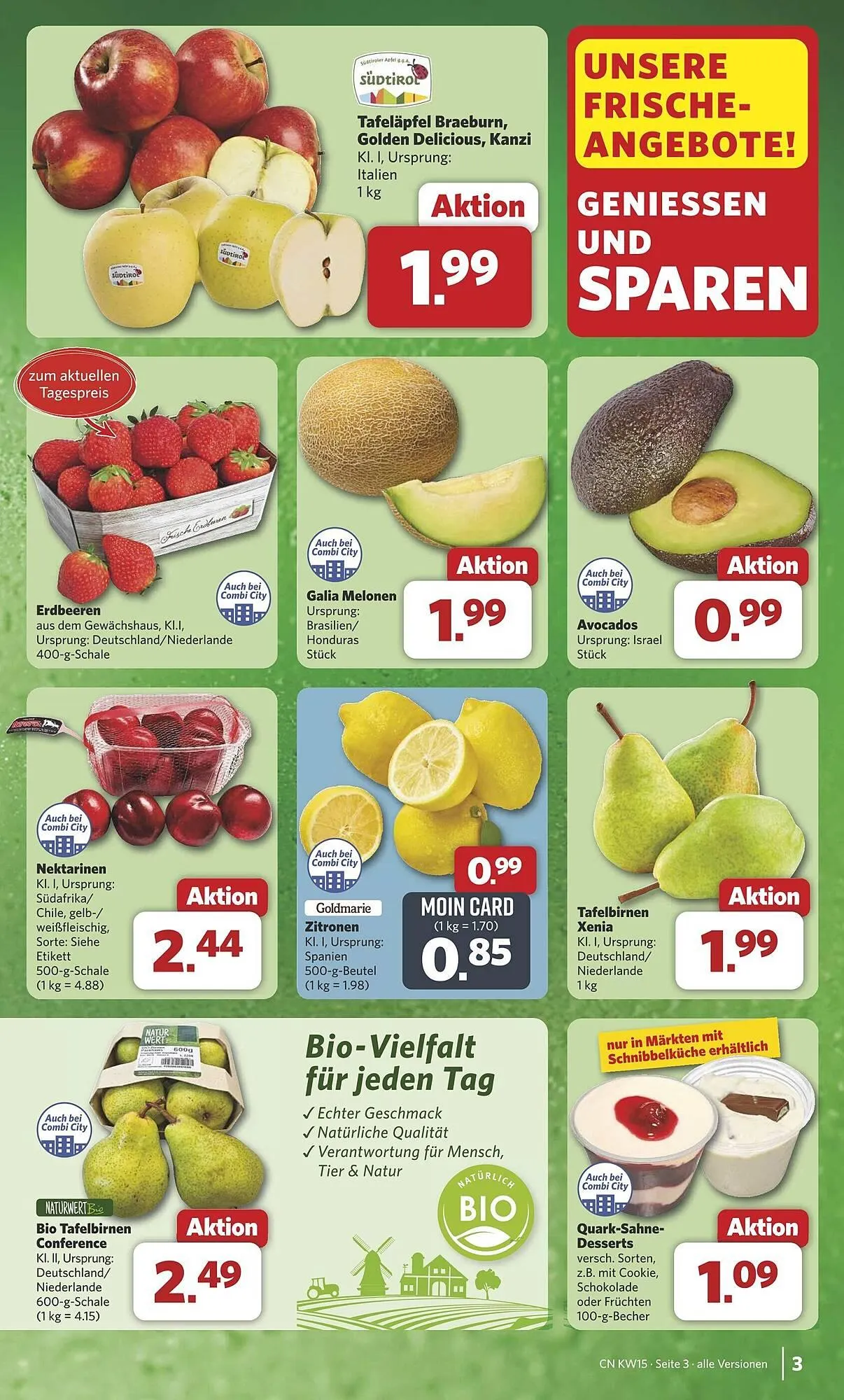 Combi Prospekt von 7. April bis 12. April 2025 - Prospekt seite 3