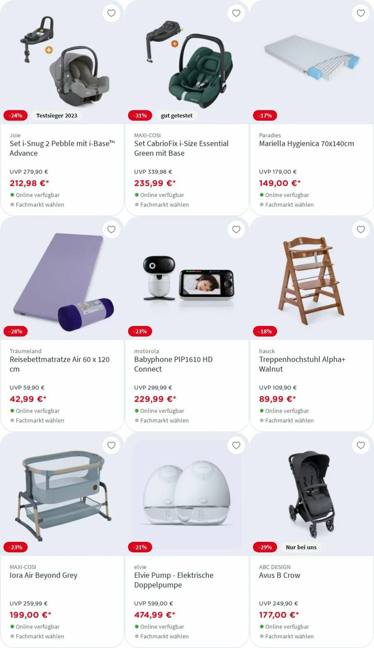 BabyOne Aktueller Prospekt von 10. März bis 16. März 2025 - Prospekt seite 15