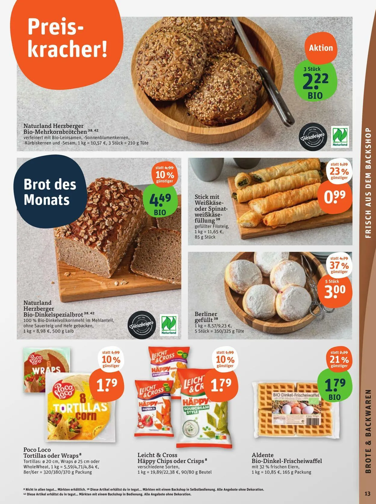 Tegut Aktueller Prospekt von 1. September bis 7. September 2025 - Prospekt seite 15