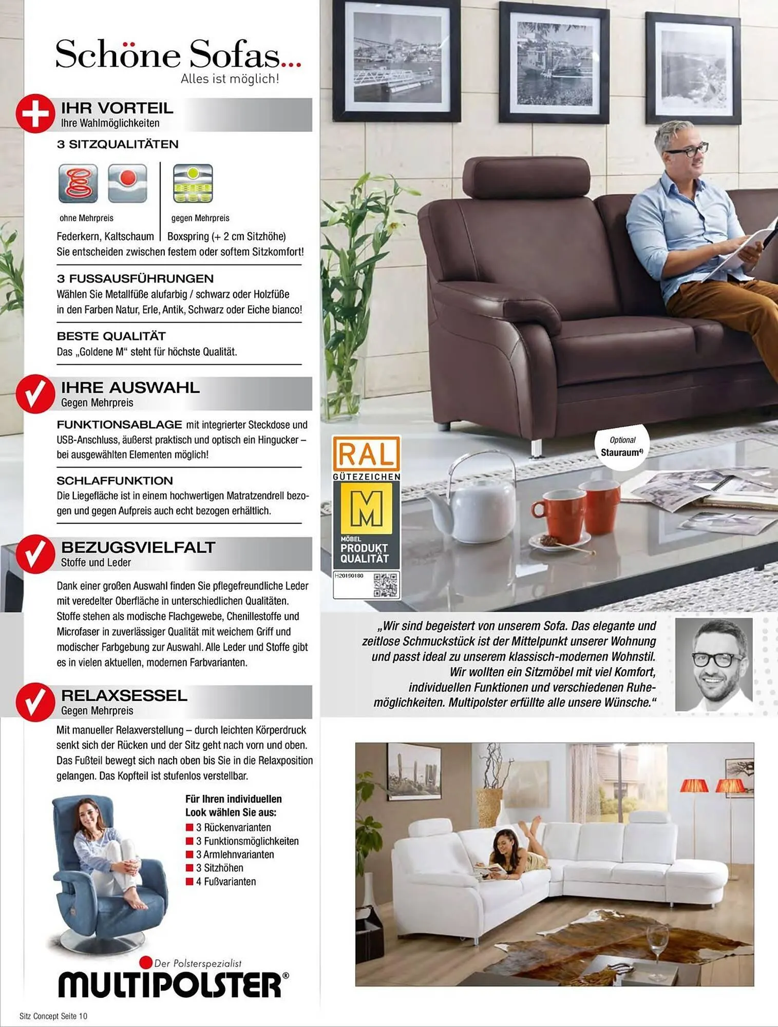 Multipolster Prospekt von 25. Juni bis 31. Juli 2025 - Prospekt seite 10