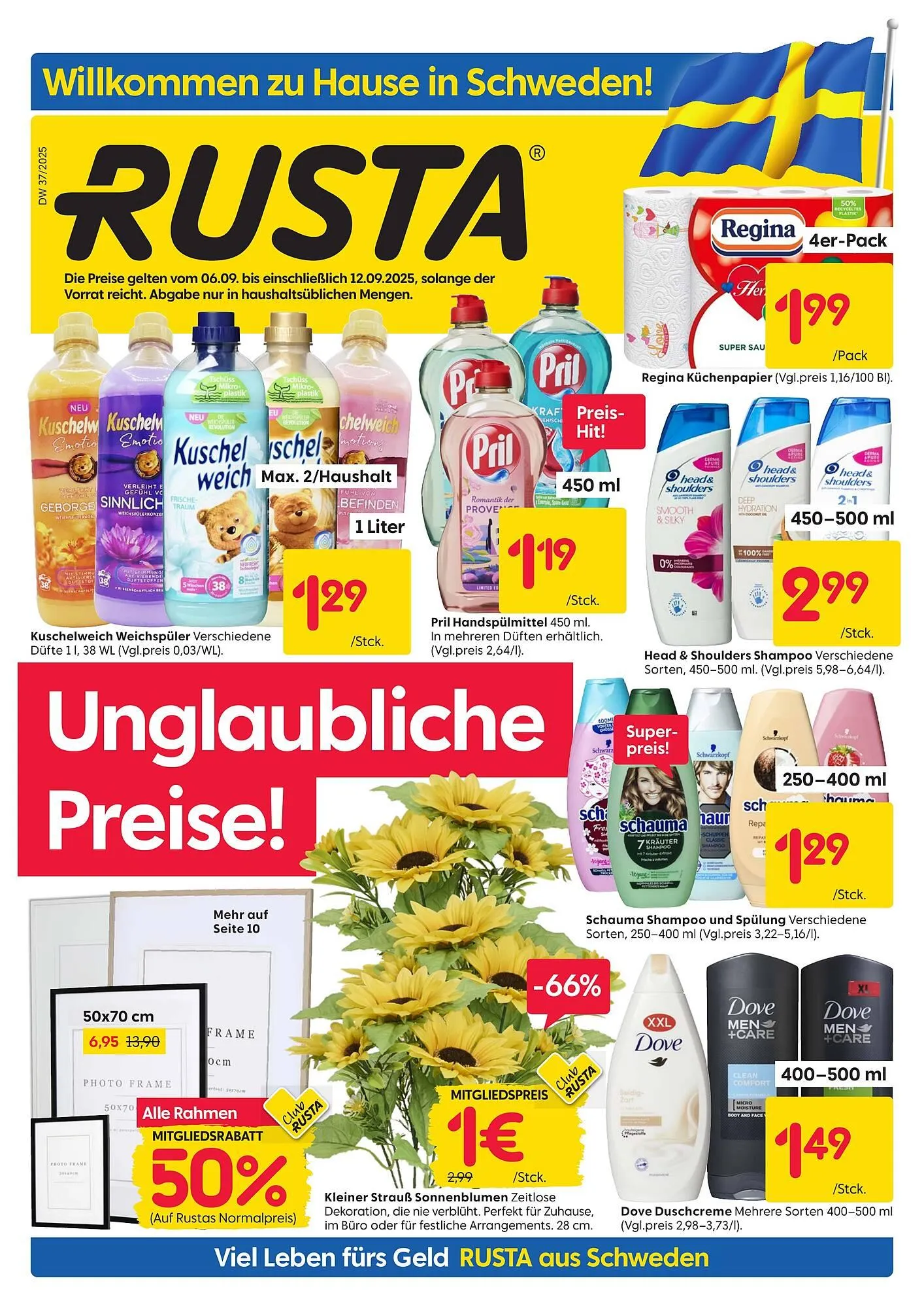 Rusta Prospekt von 8. September bis 13. September 2025 - Prospekt seite 1