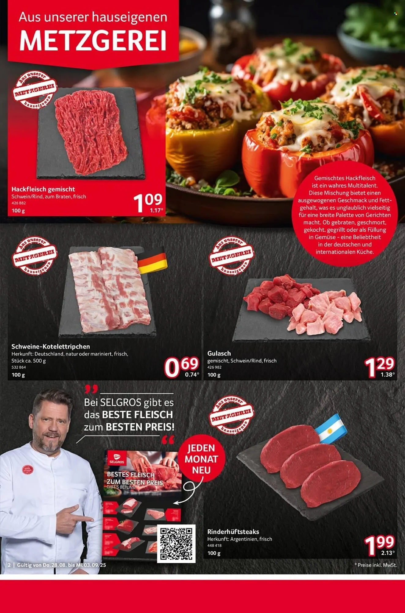 Selgros Prospekt von 28. August bis 3. September 2025 - Prospekt seite 2