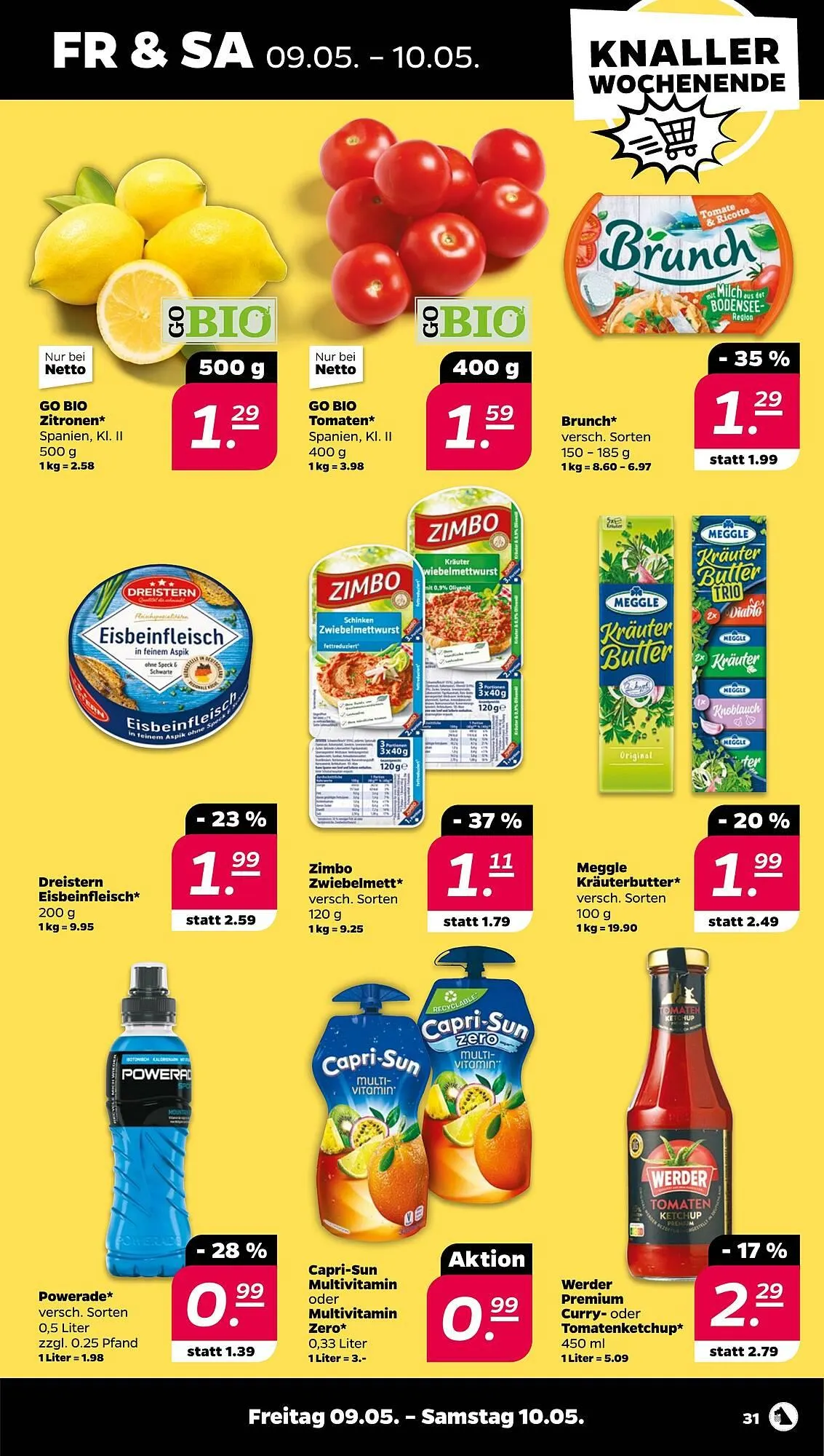 NETTO Prospekt von 5. Mai bis 10. Mai 2025 - Prospekt seite 31
