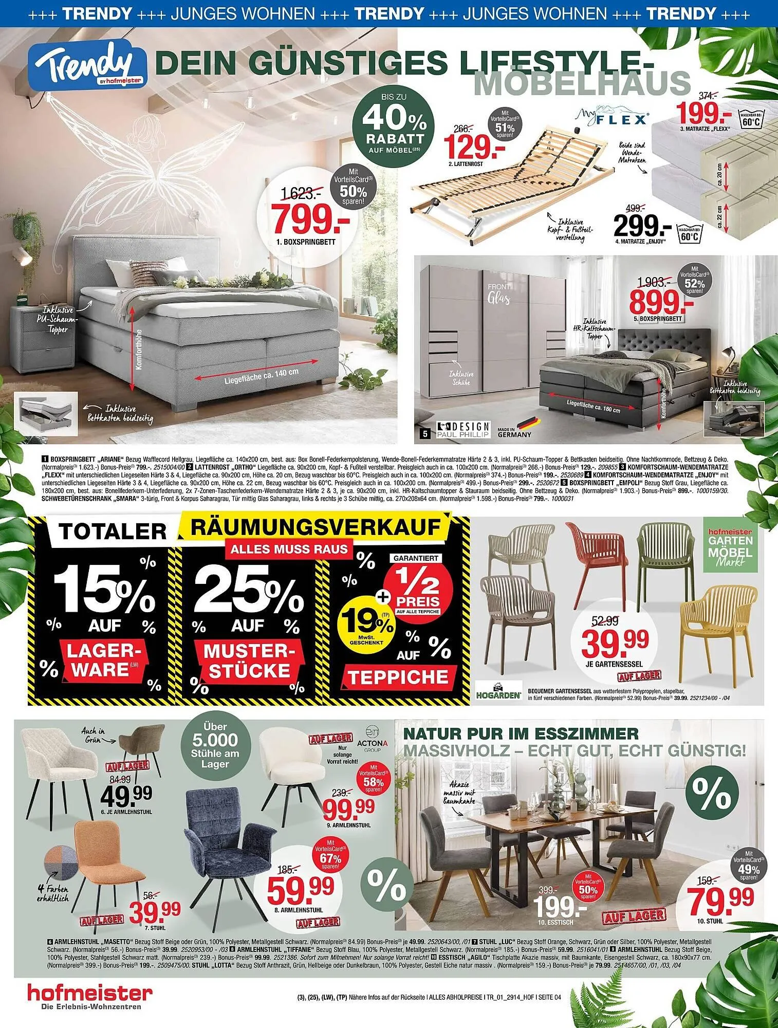 Hofmeister Prospekt von 18. März bis 7. April 2026 - Prospekt seite 4