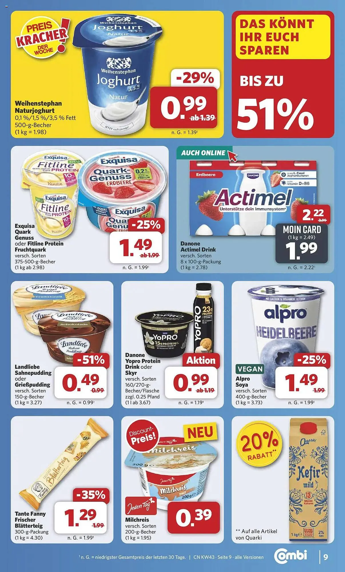 Combi Prospekt von 20. Oktober bis 25. Oktober 2025 - Prospekt seite 10