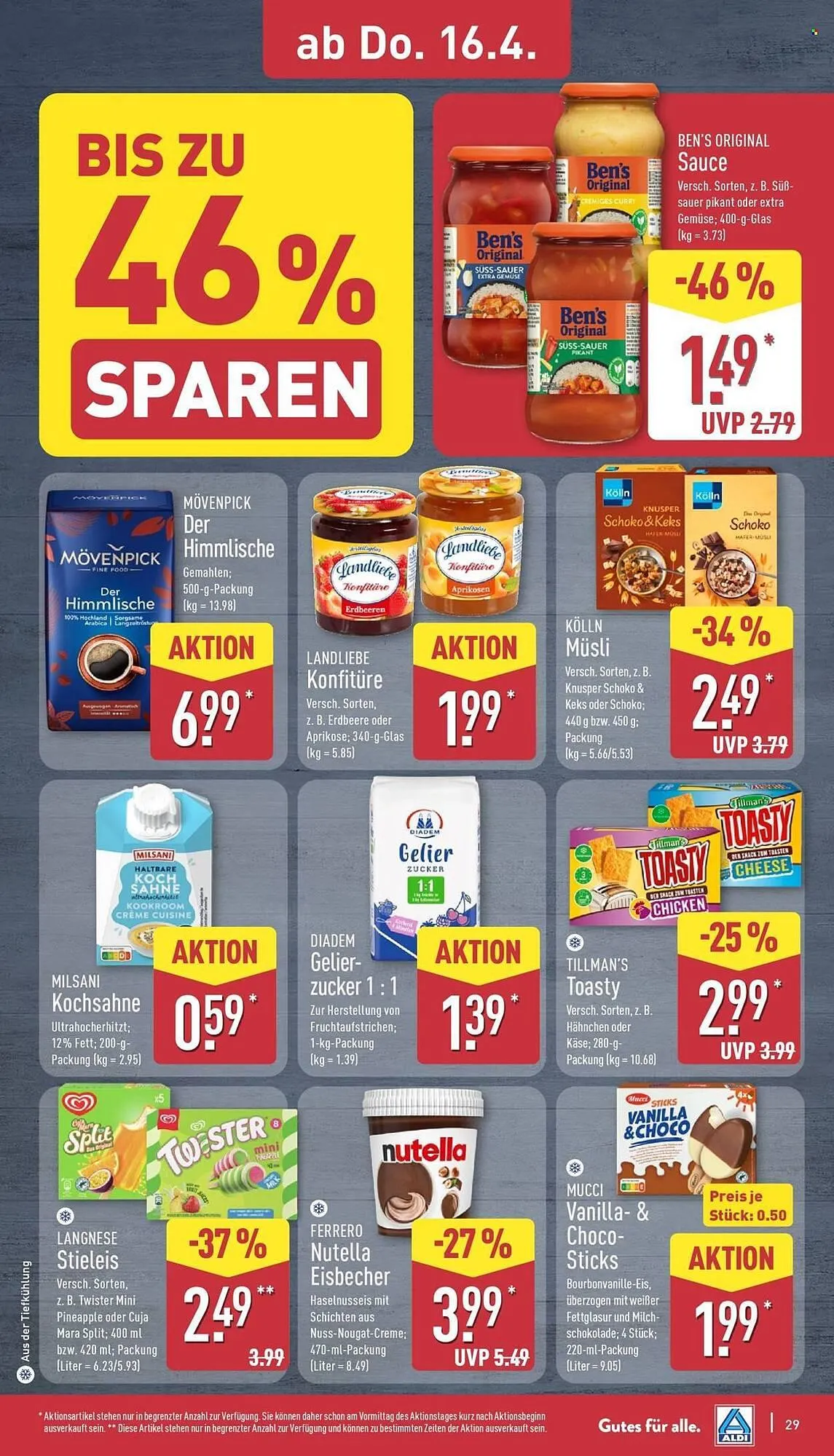 Aldi Nord Prospekt von 13. April bis 18. April 2026 - Prospekt seite 33
