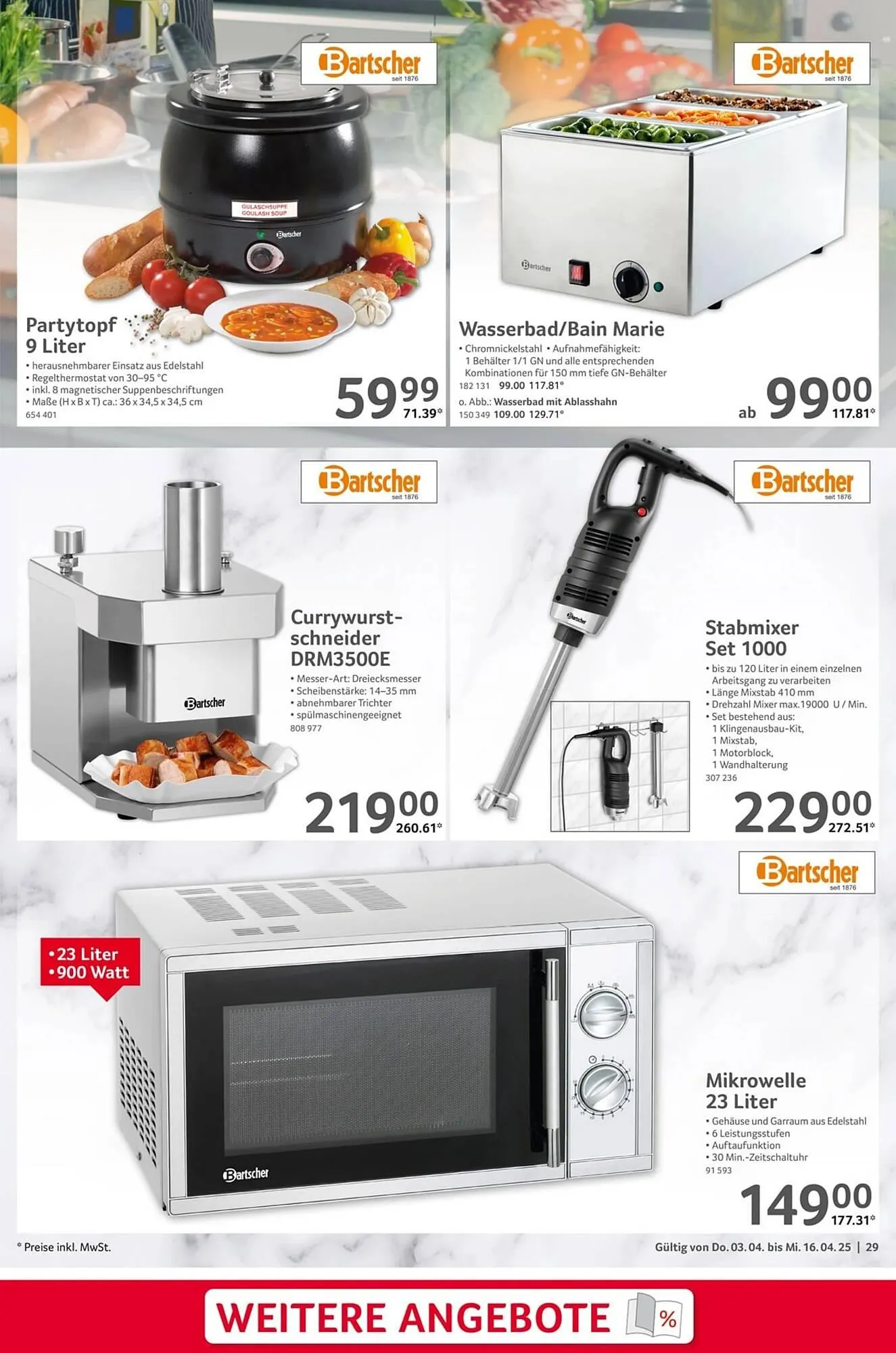 Selgros Prospekt von 3. April bis 16. April 2025 - Prospekt seite 29