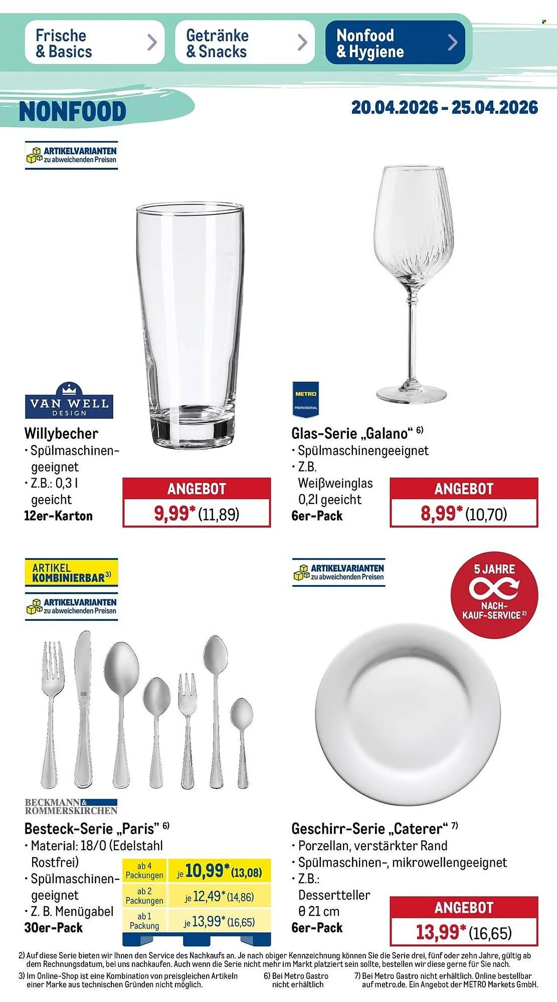 METRO Prospekt von 20. April bis 25. April 2026 - Prospekt seite 47