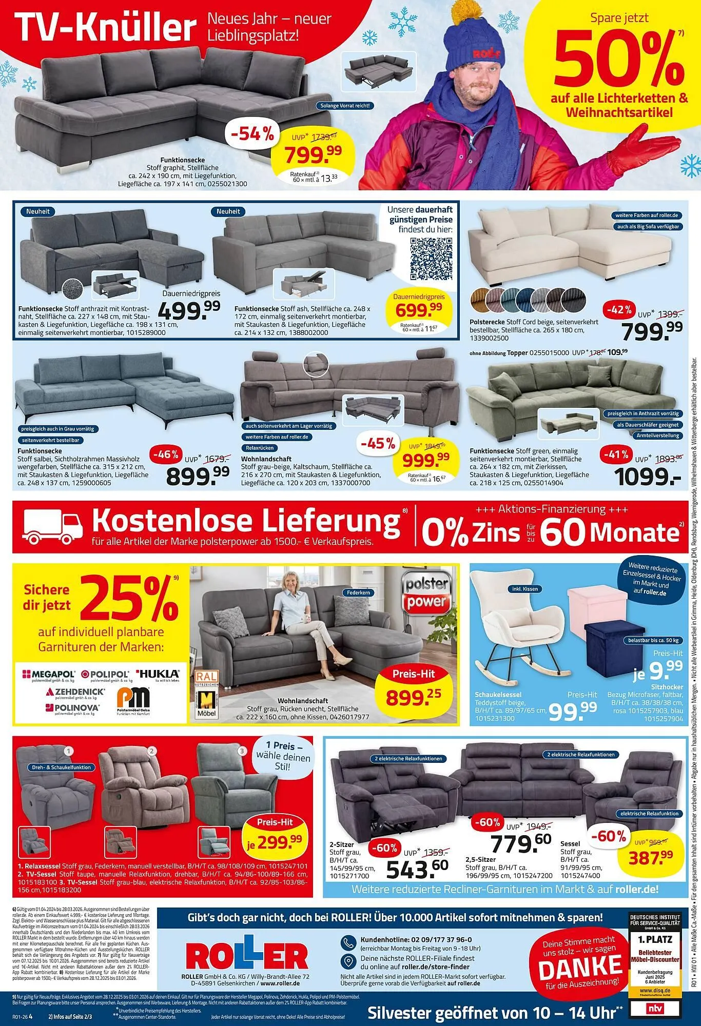 ROLLER Prospekt von 28. Dezember bis 3. Januar 2026 - Prospekt seite 9
