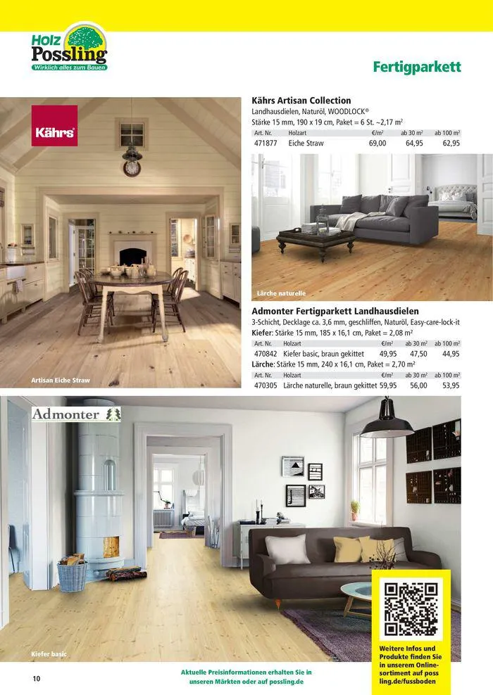 Holz-& Baukatalog 2024/25 von 27. März bis 31. Januar 2025 - Prospekt seite 10