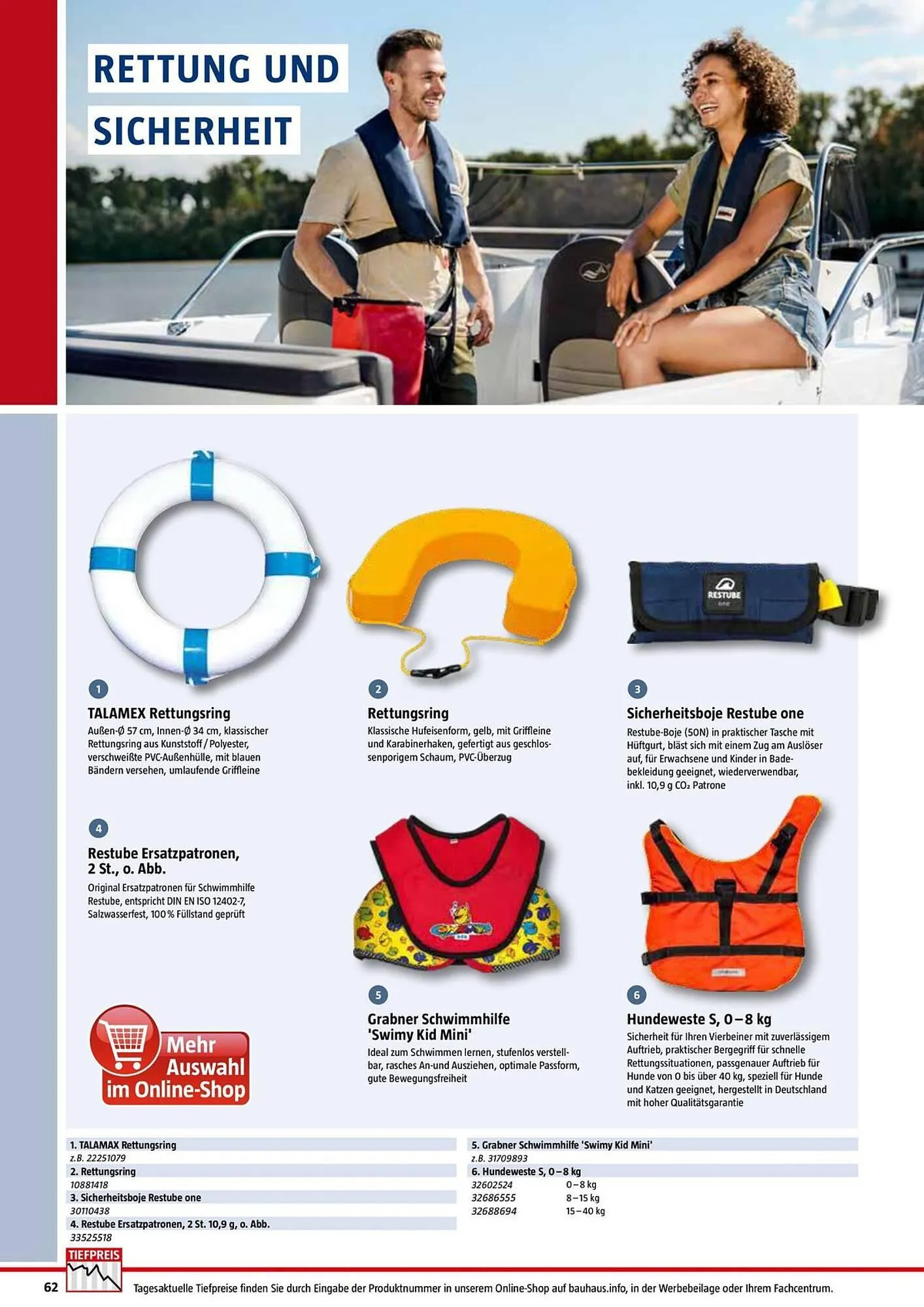 Bauhaus Magazin von 1. Februar bis 28. Februar 2026 - Prospekt seite 62