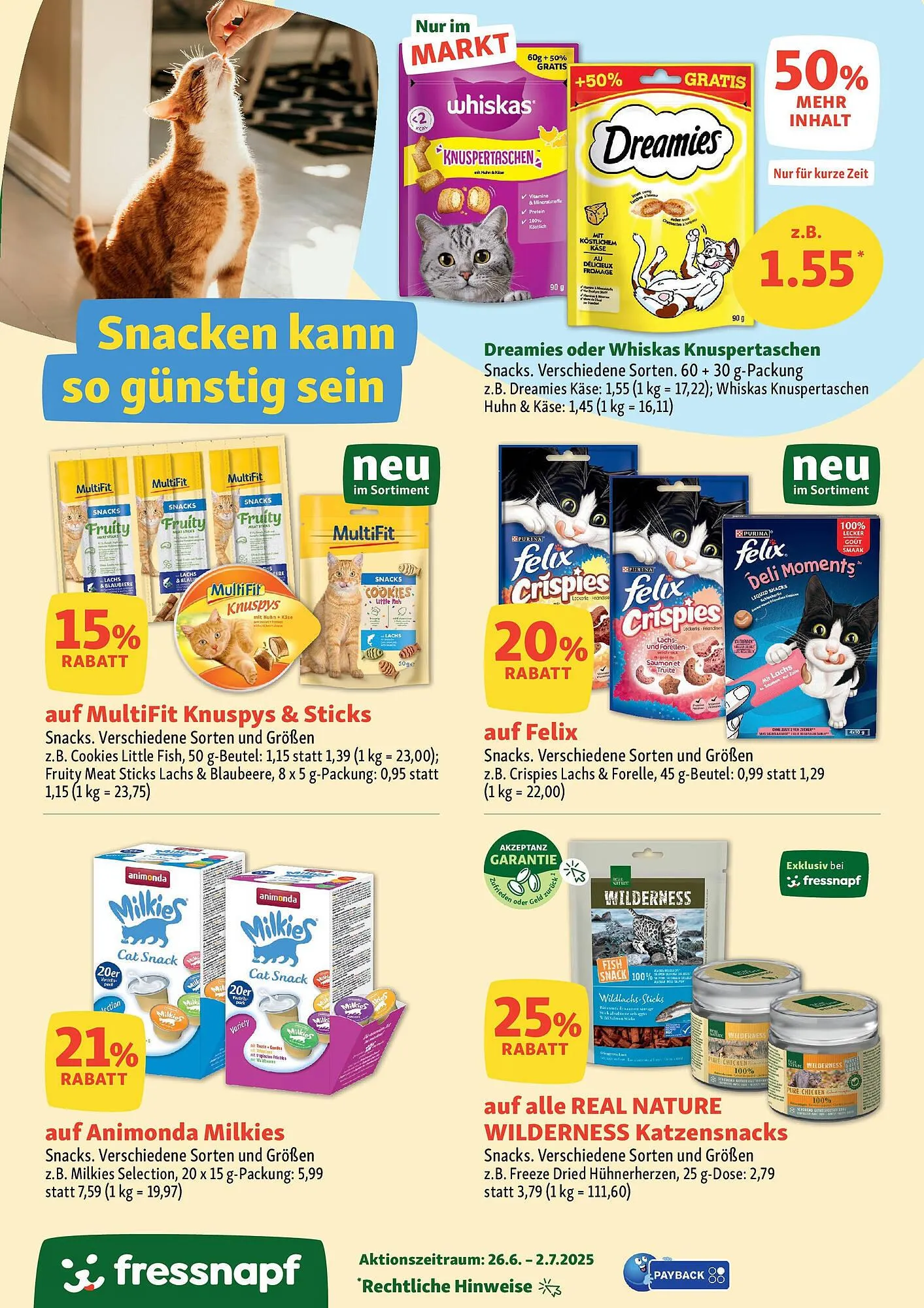 Fressnapf Prospekt von 26. Juni bis 2. Juli 2025 - Prospekt seite 4