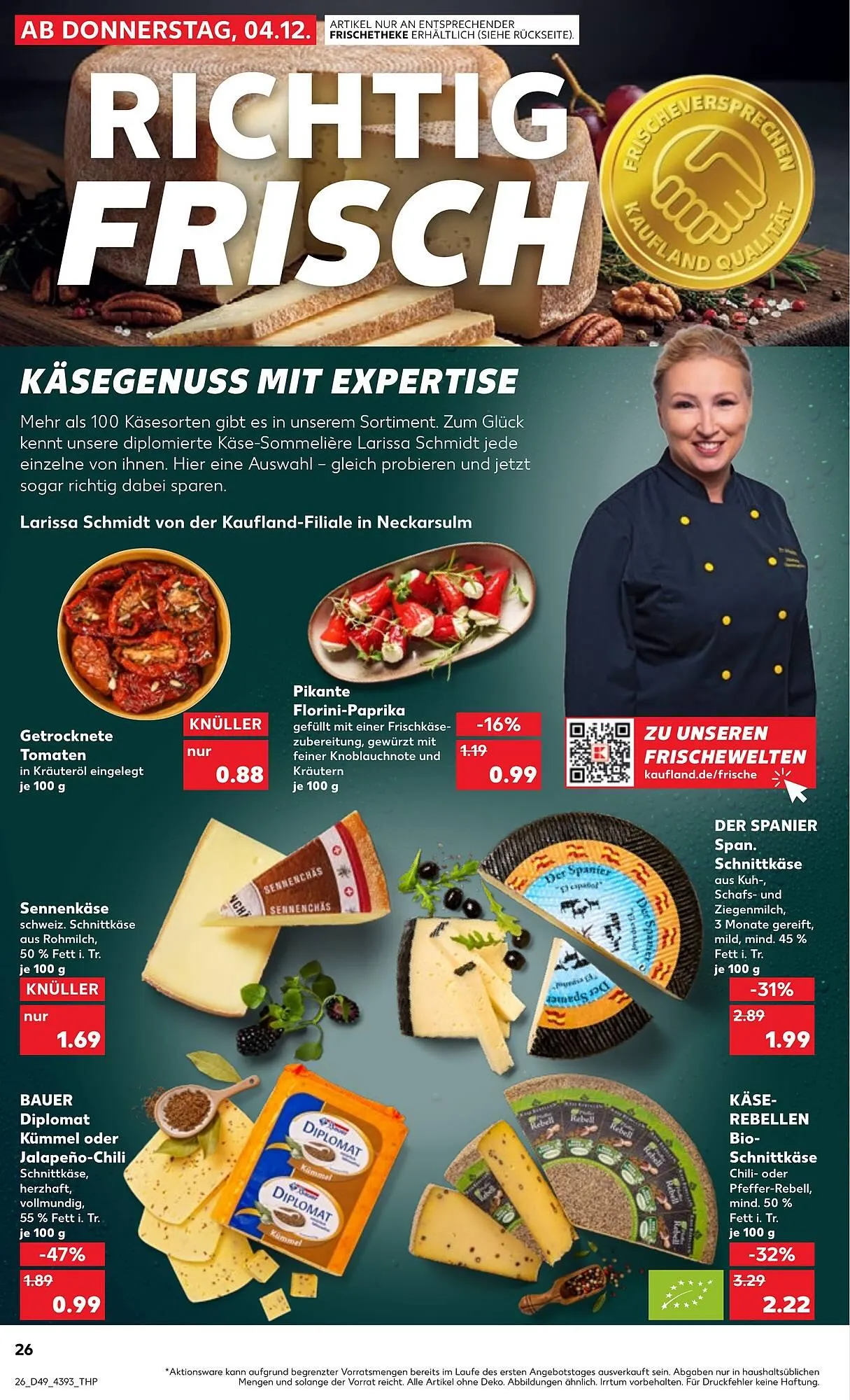 Kaufland Prospekt von 4. Dezember bis 10. Dezember 2025 - Prospekt seite 26