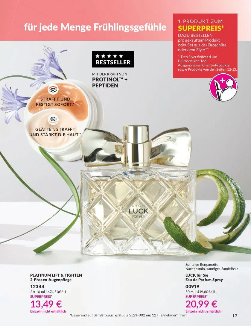 Avon Aktueller Prospekt von 7. Mai bis 21. Mai 2025 - Prospekt seite 13