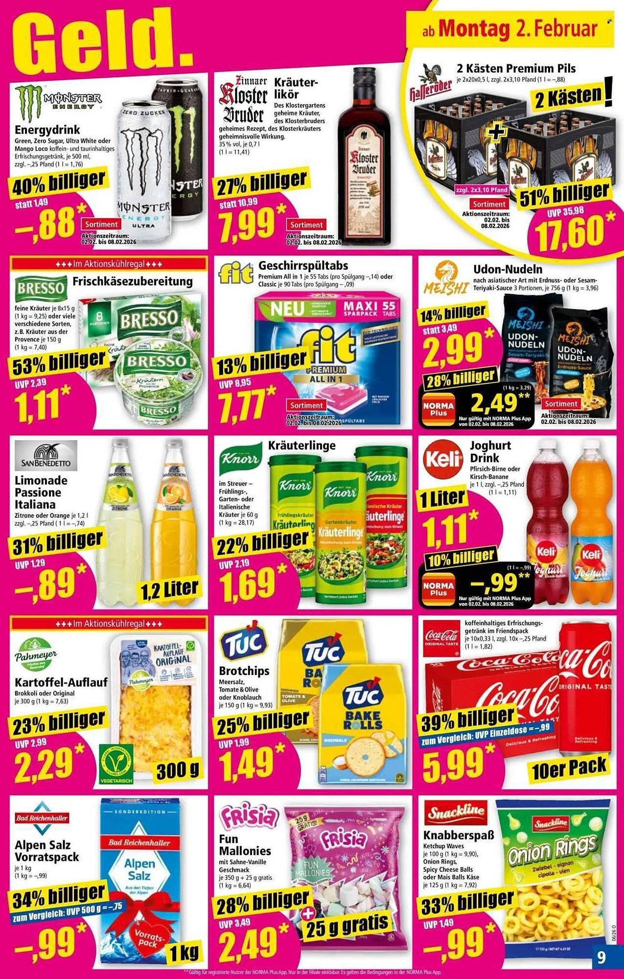 Norma Prospekt von 2. Februar bis 8. Februar 2026 - Prospekt seite 9