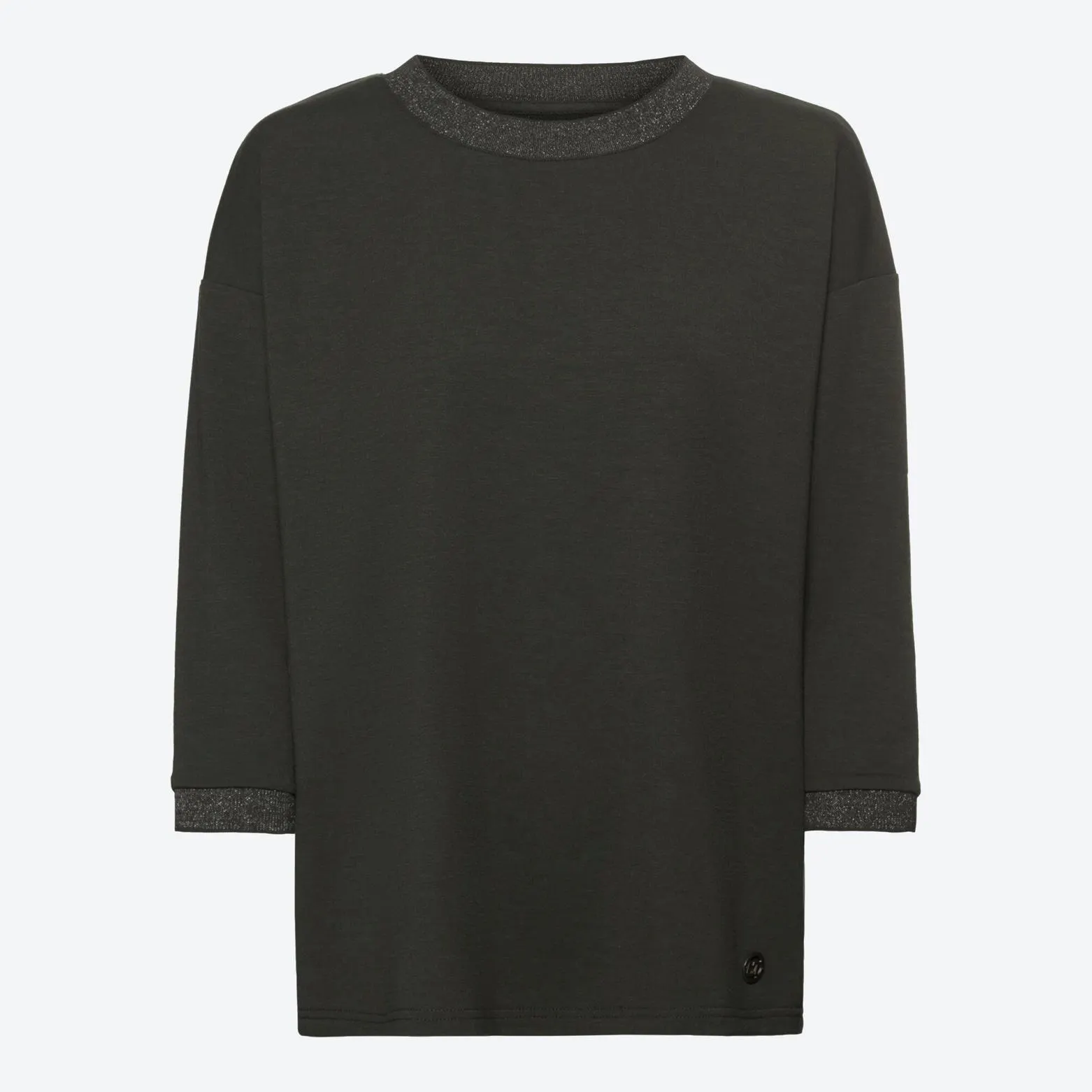 Damen-Shirt mit Glitzerfäden