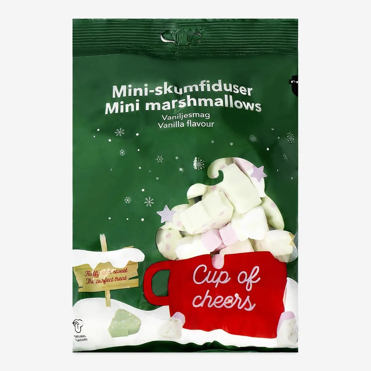 Mini snømenn og Jul tre marshmallows