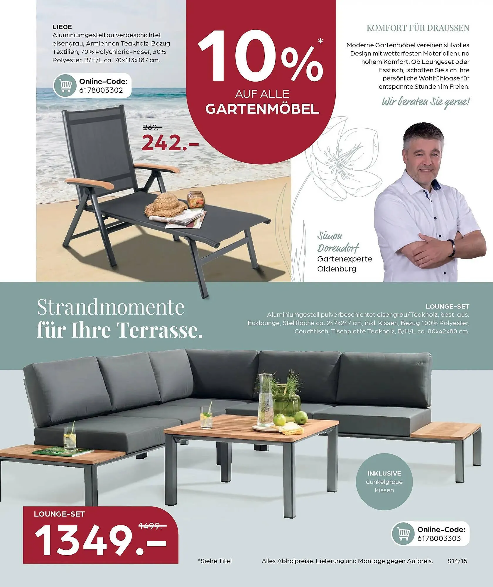 Möbel Buss Prospekt von 19. März bis 4. April 2026 - Prospekt seite 15