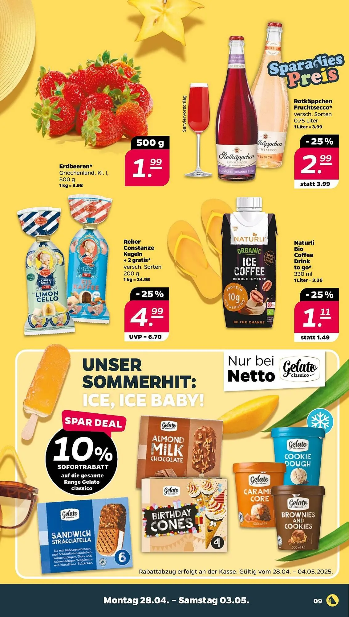 NETTO Prospekt von 28. April bis 3. Mai 2025 - Prospekt seite 9