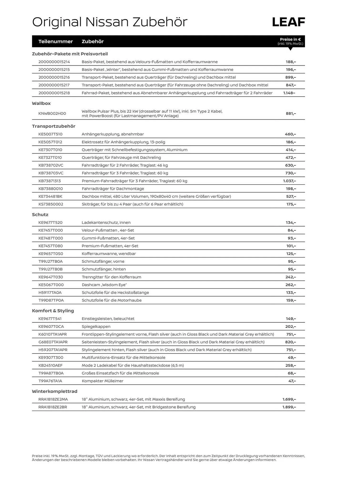 Nissan Prospekt von 7. März bis 13. März 2026 - Prospekt seite 5