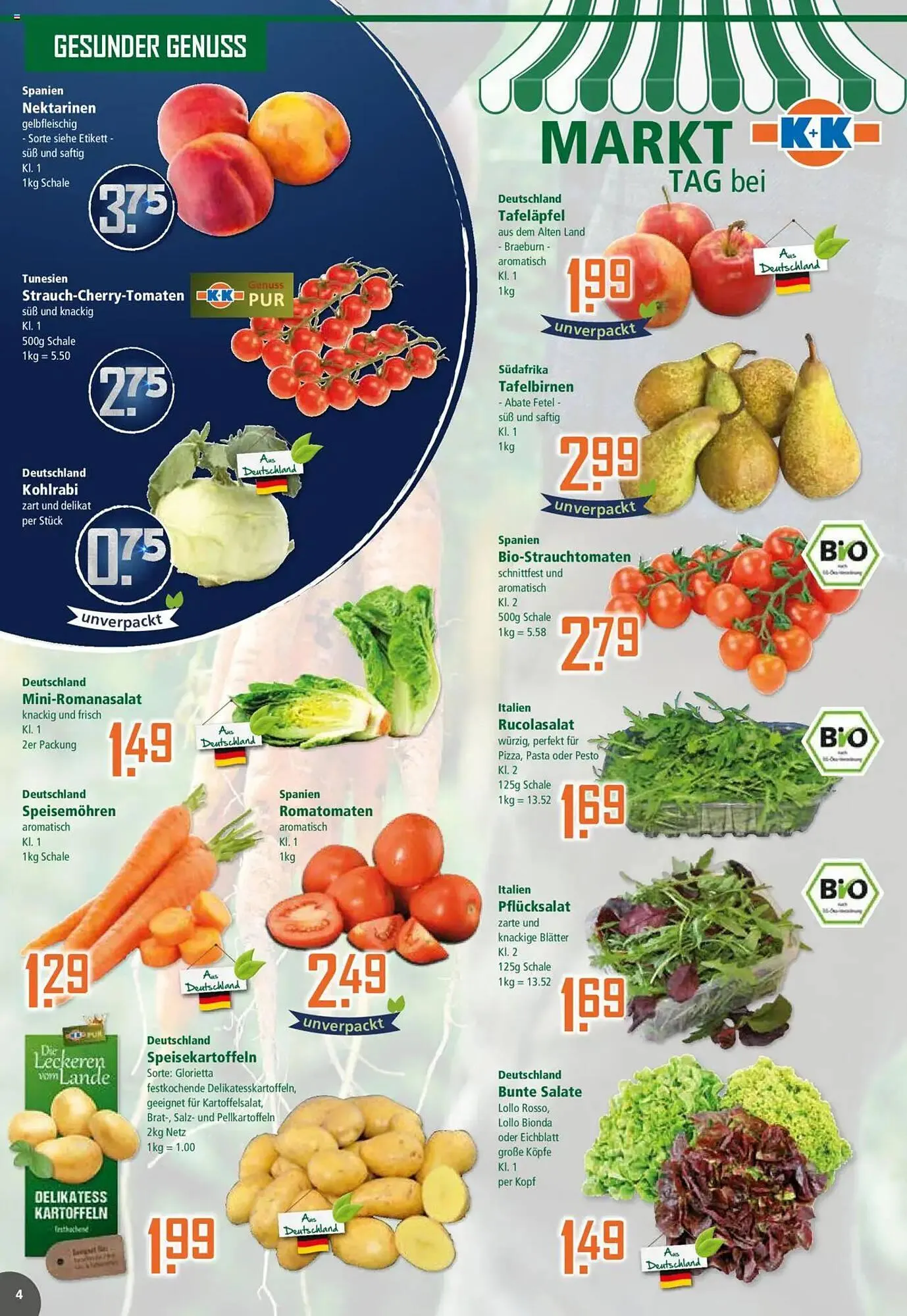 Klaas und Kock Prospekt von 19. Mai bis 26. Mai 2025 - Prospekt seite 4