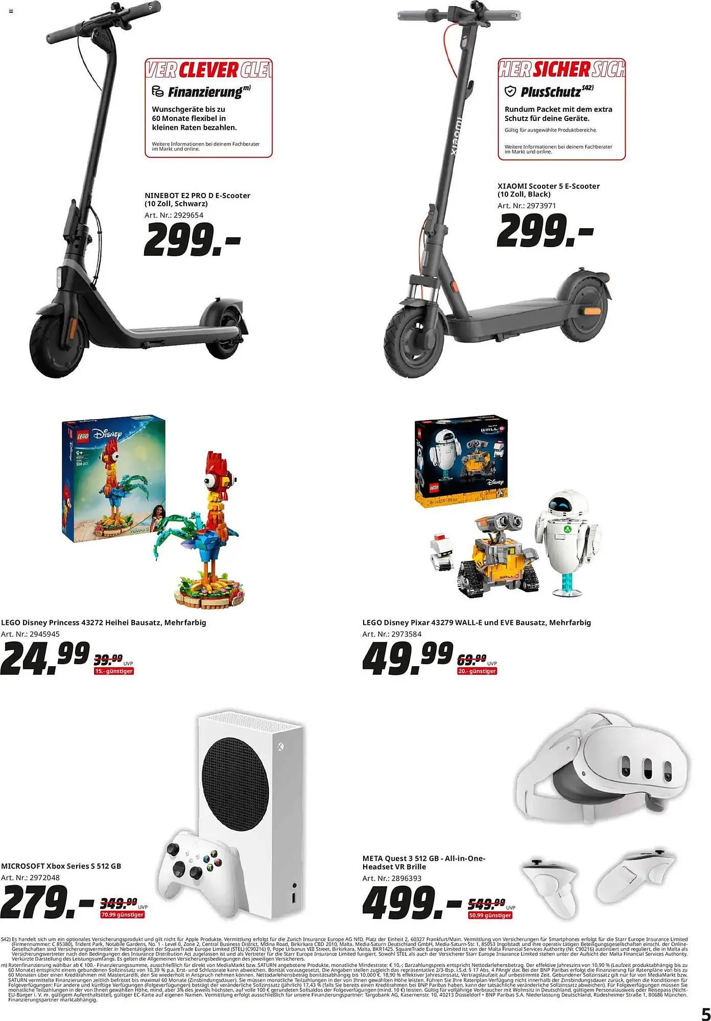 Saturn Prospekt von 22. Dezember bis 31. Dezember 2025 - Prospekt seite 5