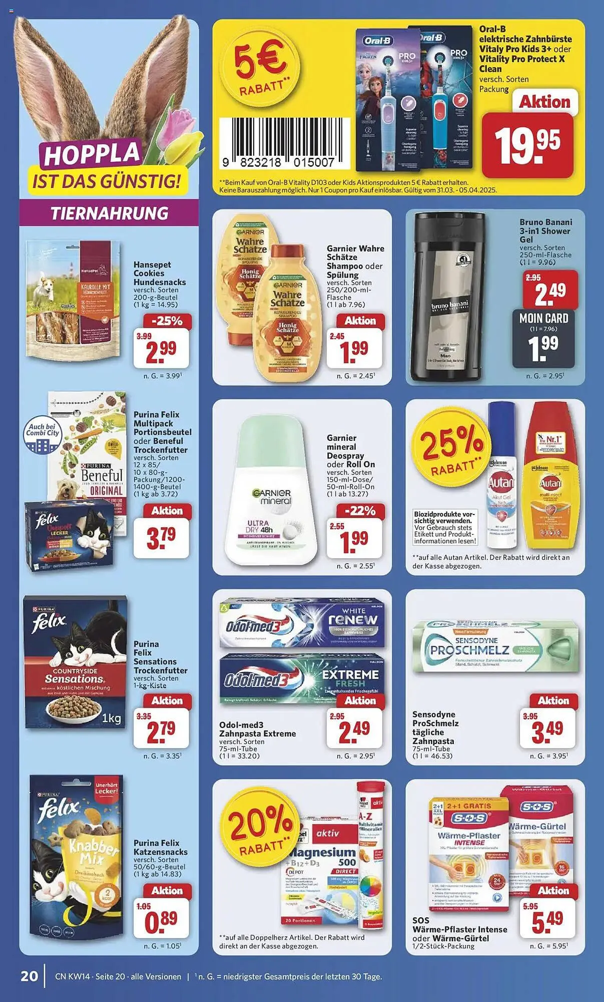 Combi Prospekt von 31. März bis 5. April 2025 - Prospekt seite 25