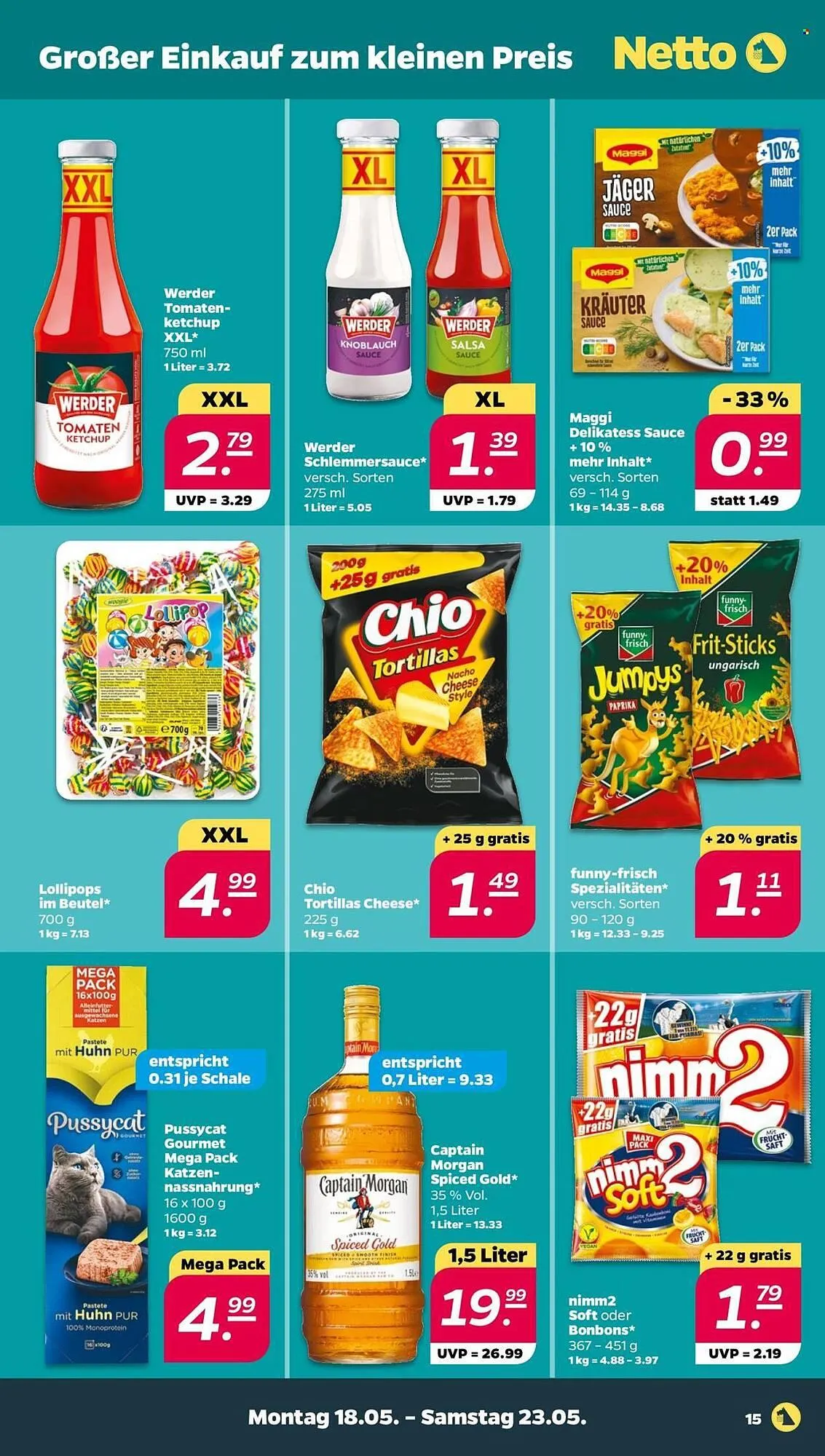 NETTO Prospekt von 18. Mai bis 23. Mai 2026 - Prospekt seite 15