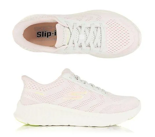 SKECHERS Damen-Sneaker Go Walk Now-Khloe Mesh Hands Free Slip-Ins®