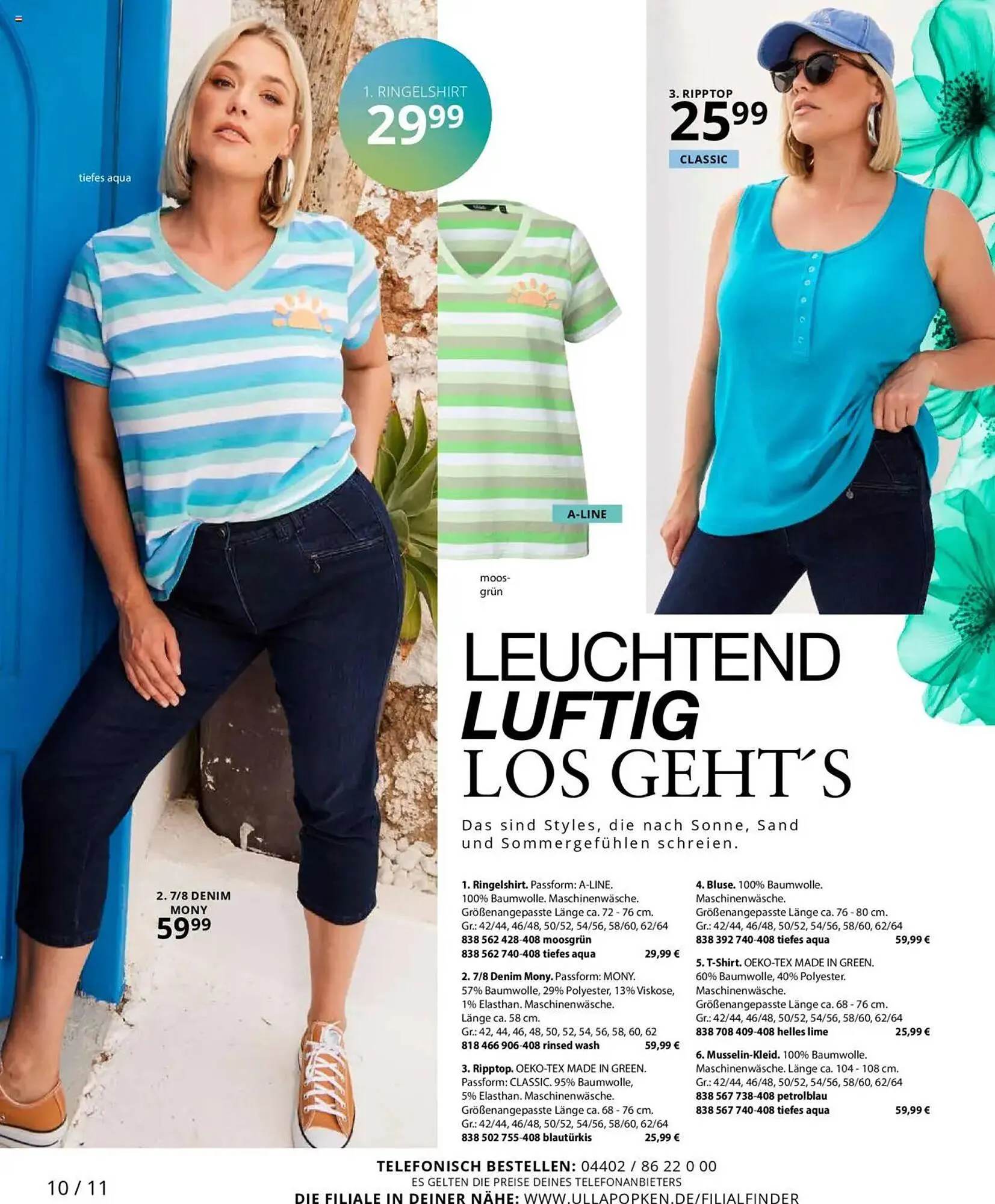 Ulla Popken Prospekt von 1. Juni bis 30. Juni 2025 - Prospekt seite 10